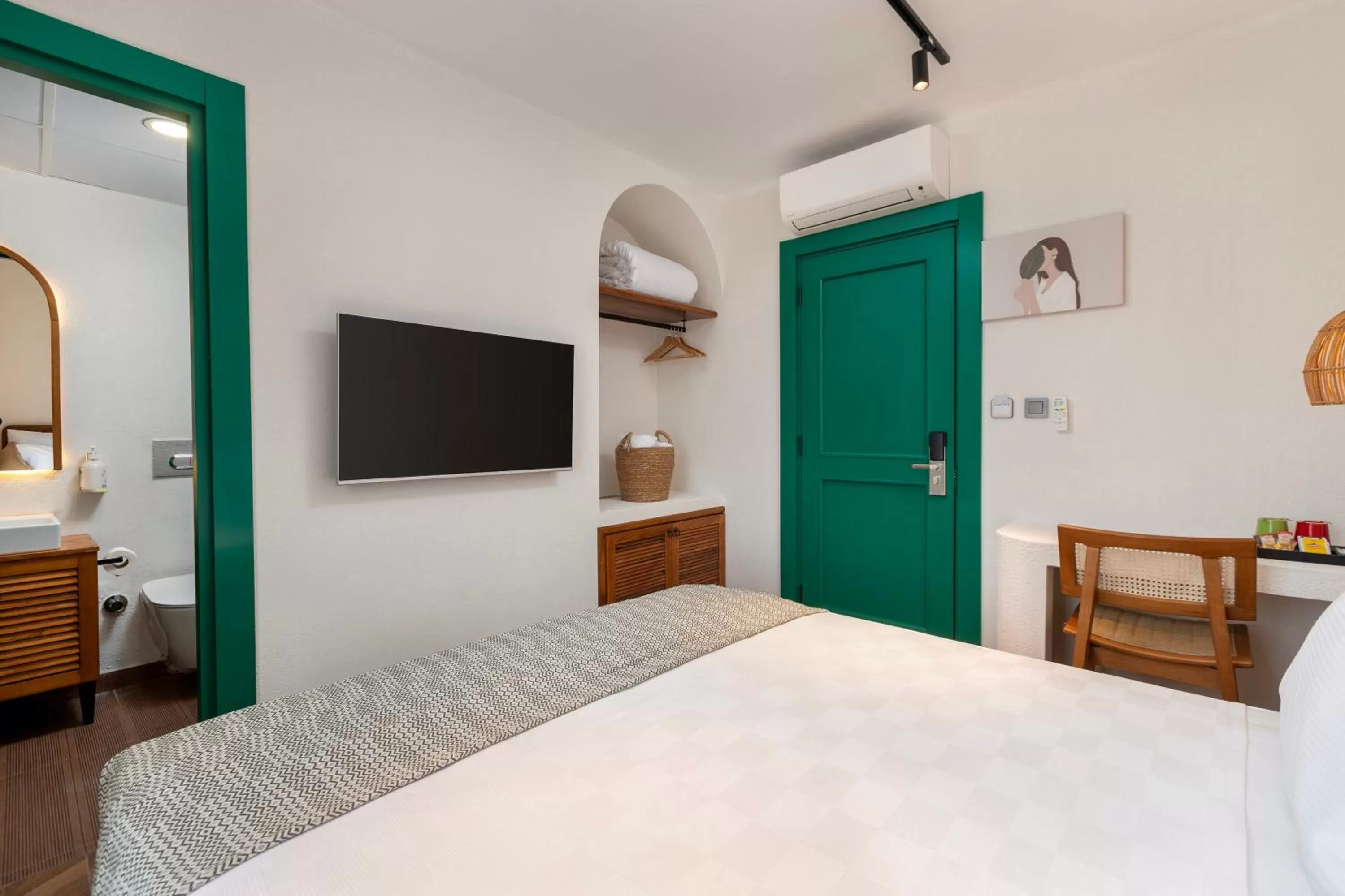 Bed in Azuu Boutique Hotel