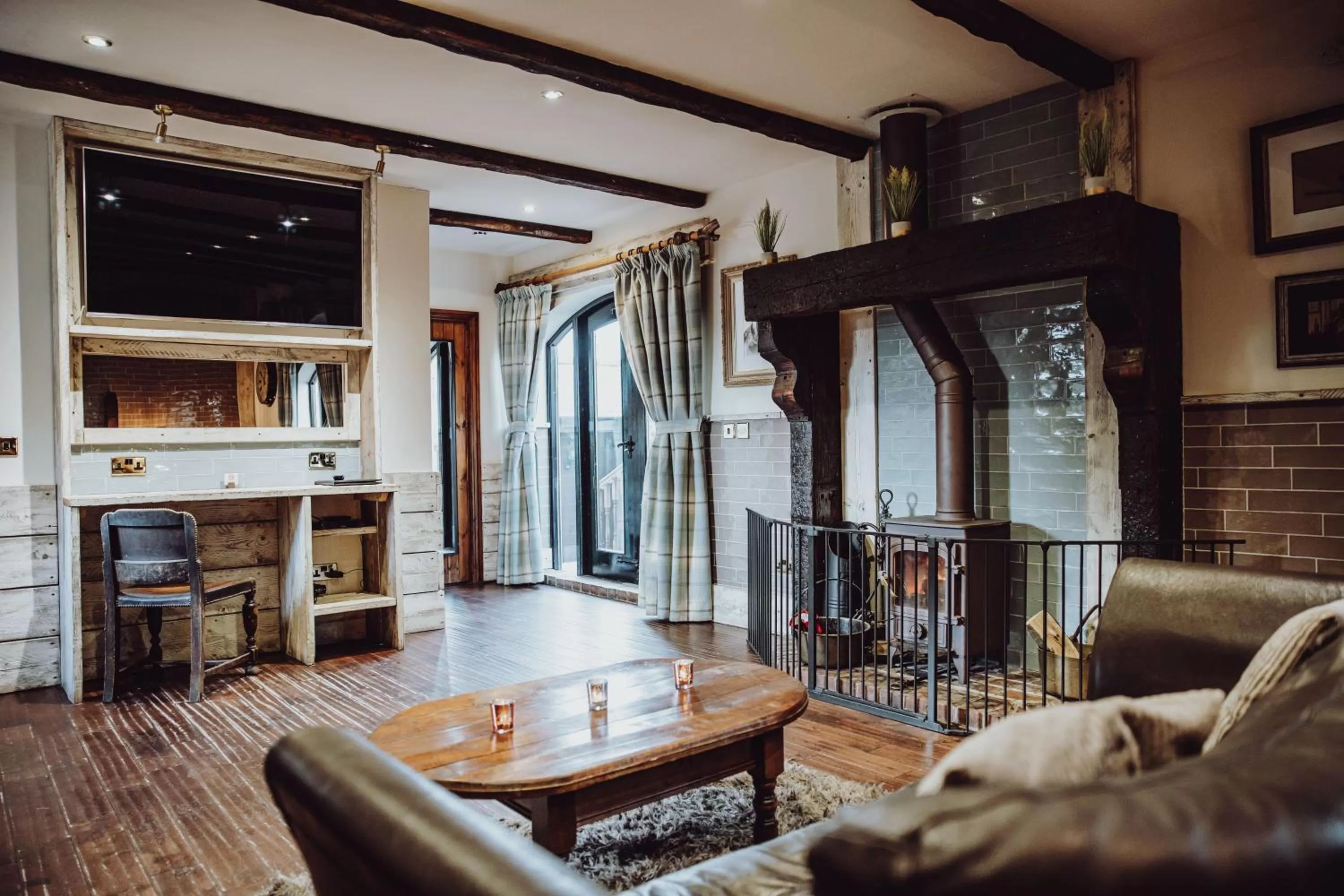 Seating area in South Causey Inn