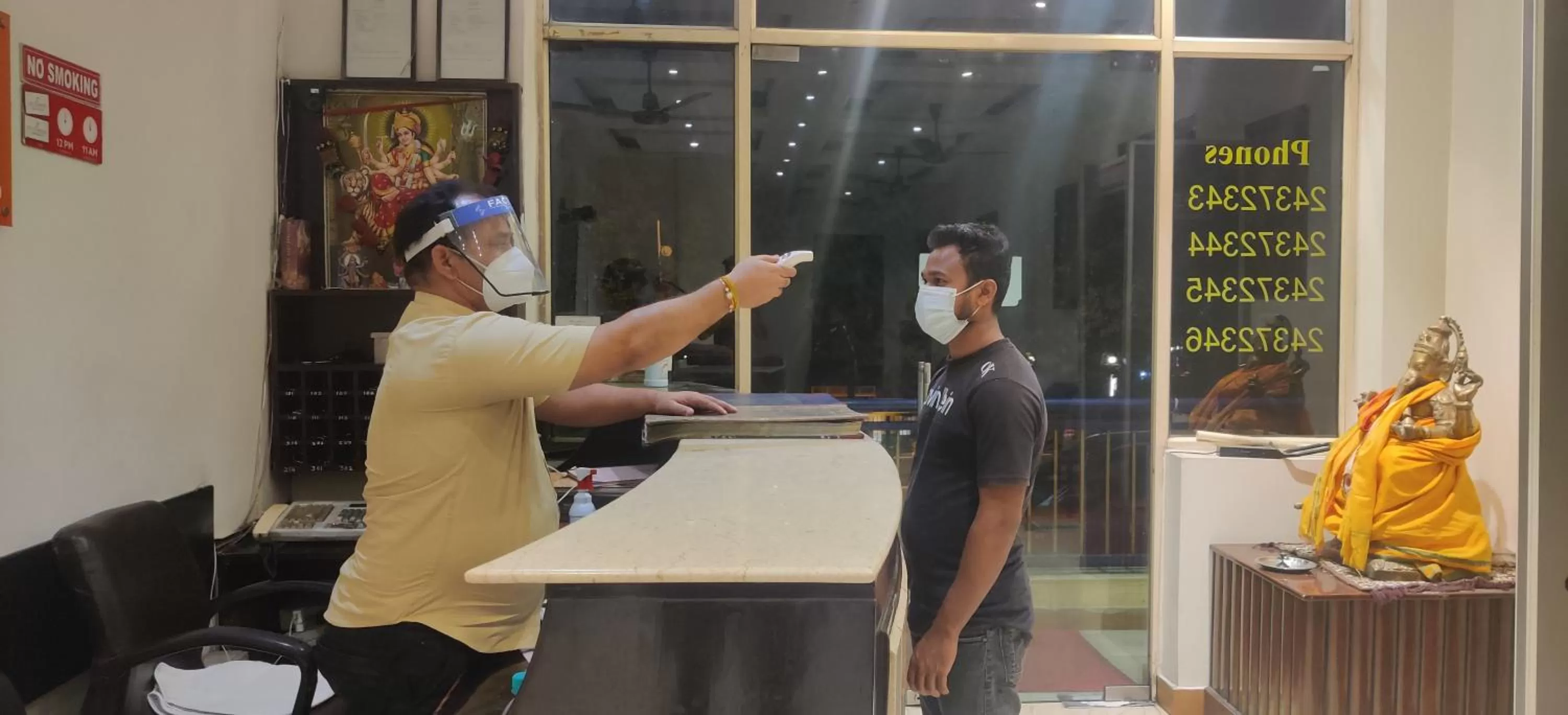 Lobby or reception in Hotel City Centre Inn - Nizamuddin Railway Station