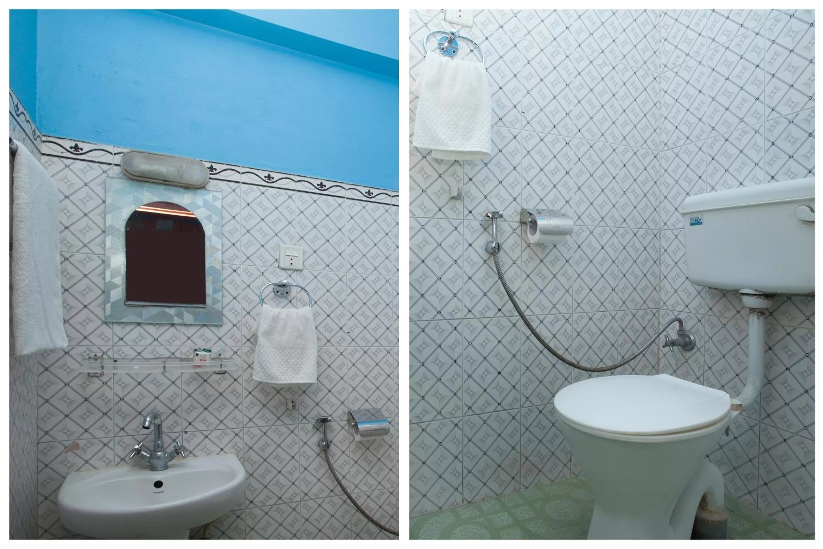 Bathroom in Hotel Middle Point Pvt Ltd