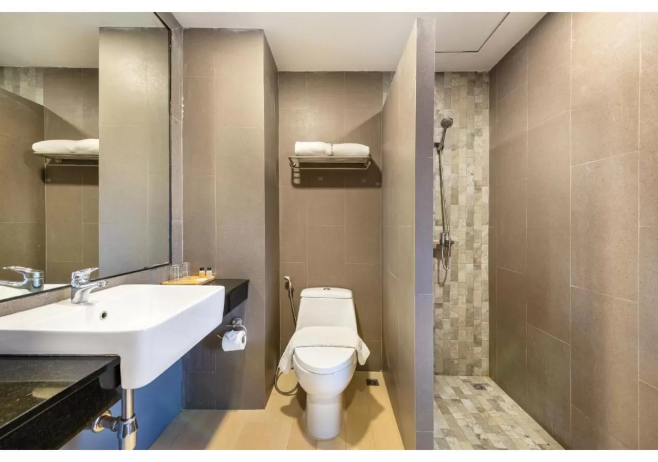 Shower in The Wind Hotel