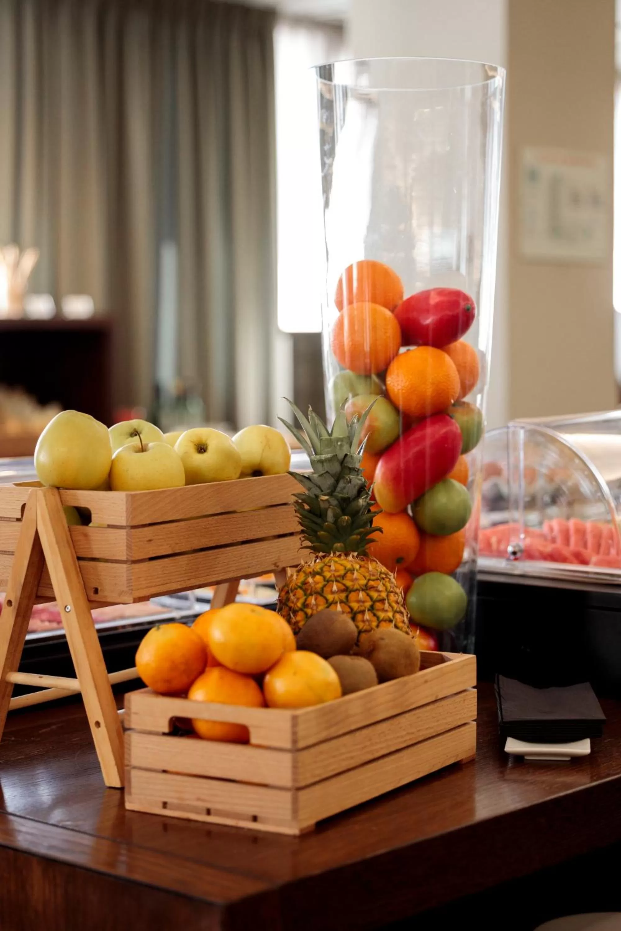 Buffet breakfast in Hotel Pax Guadalajara