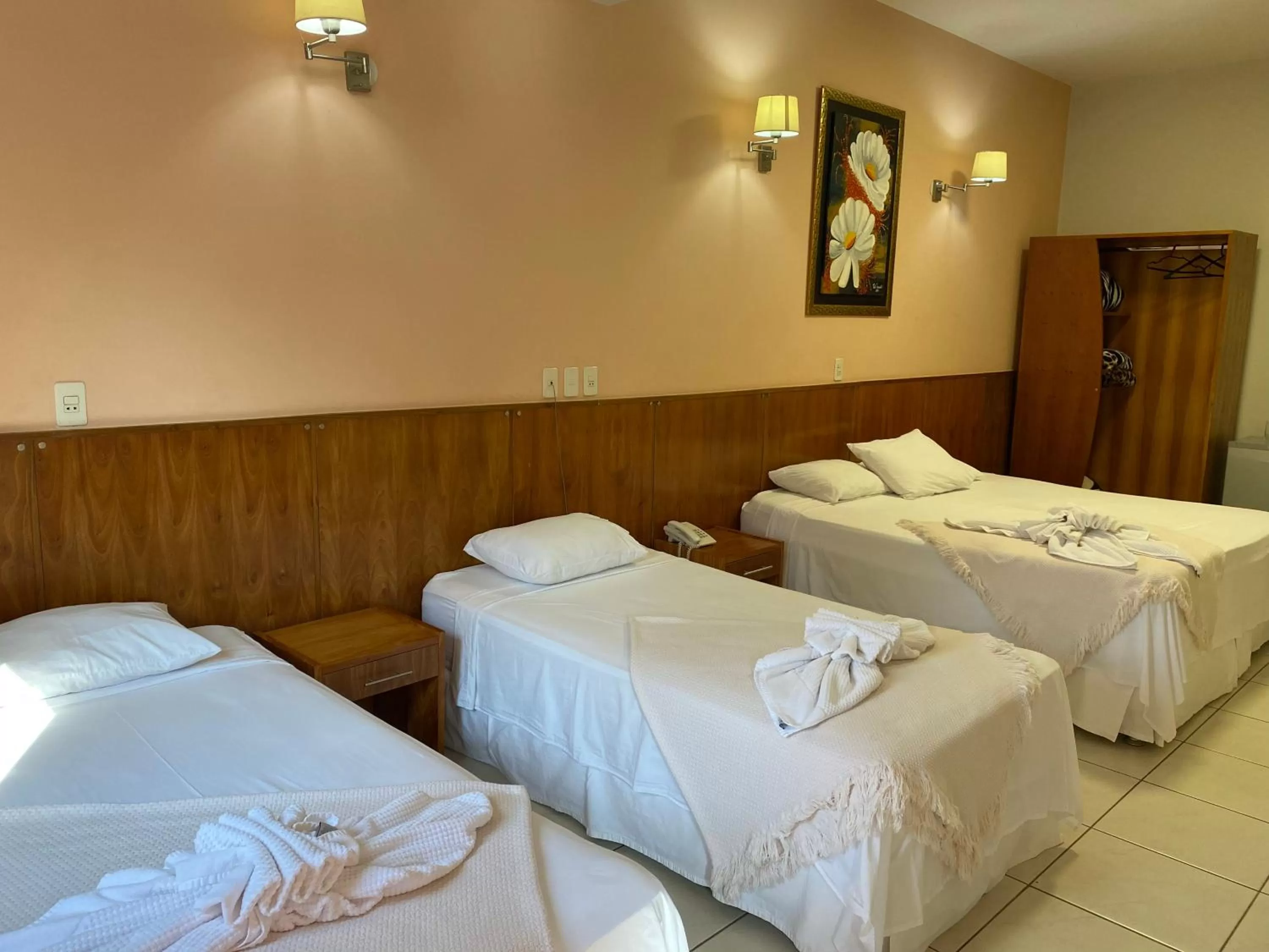 Bed in Terwindt Hotel