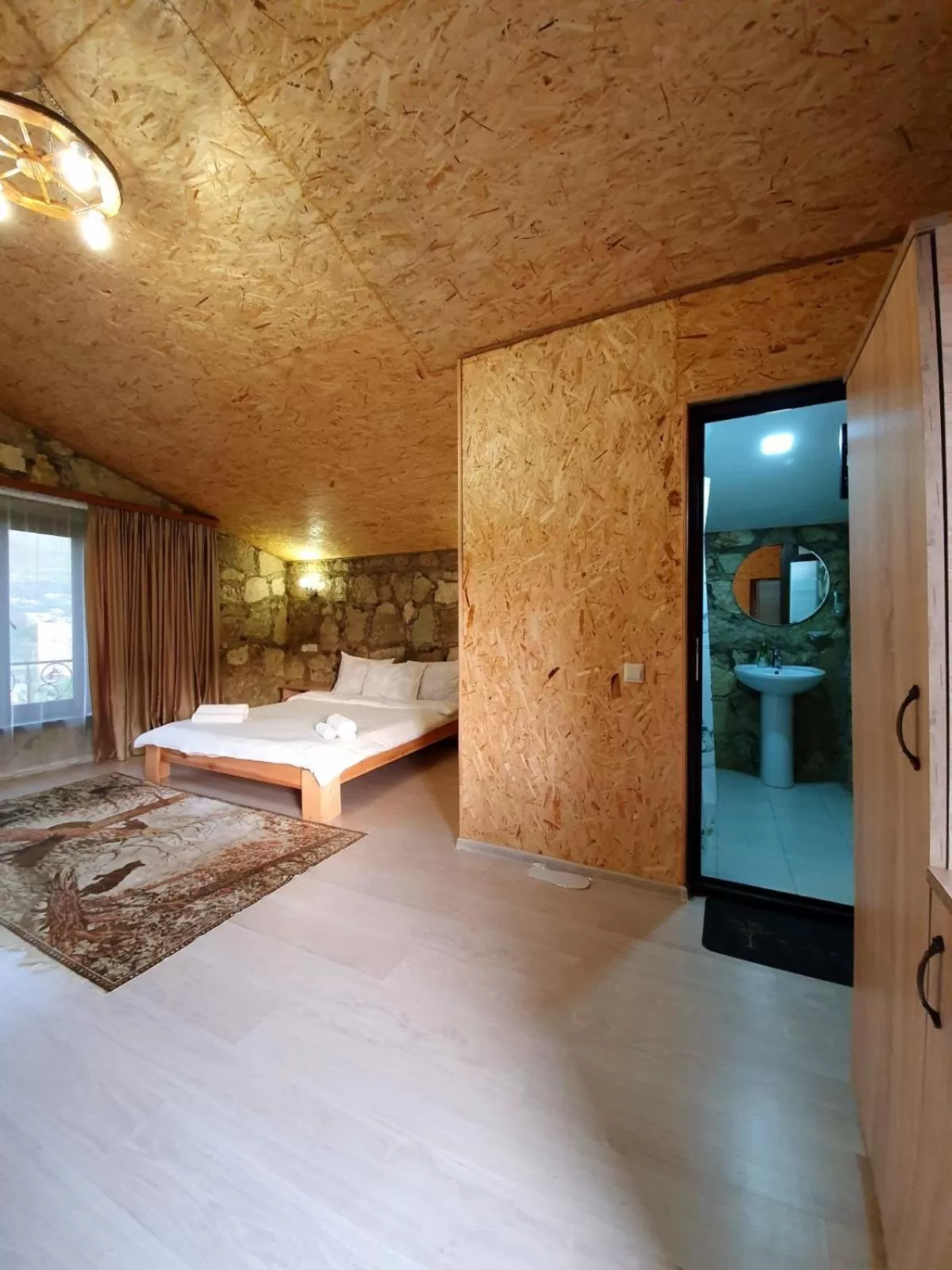 Bed in Guest house Ijevan's Garden