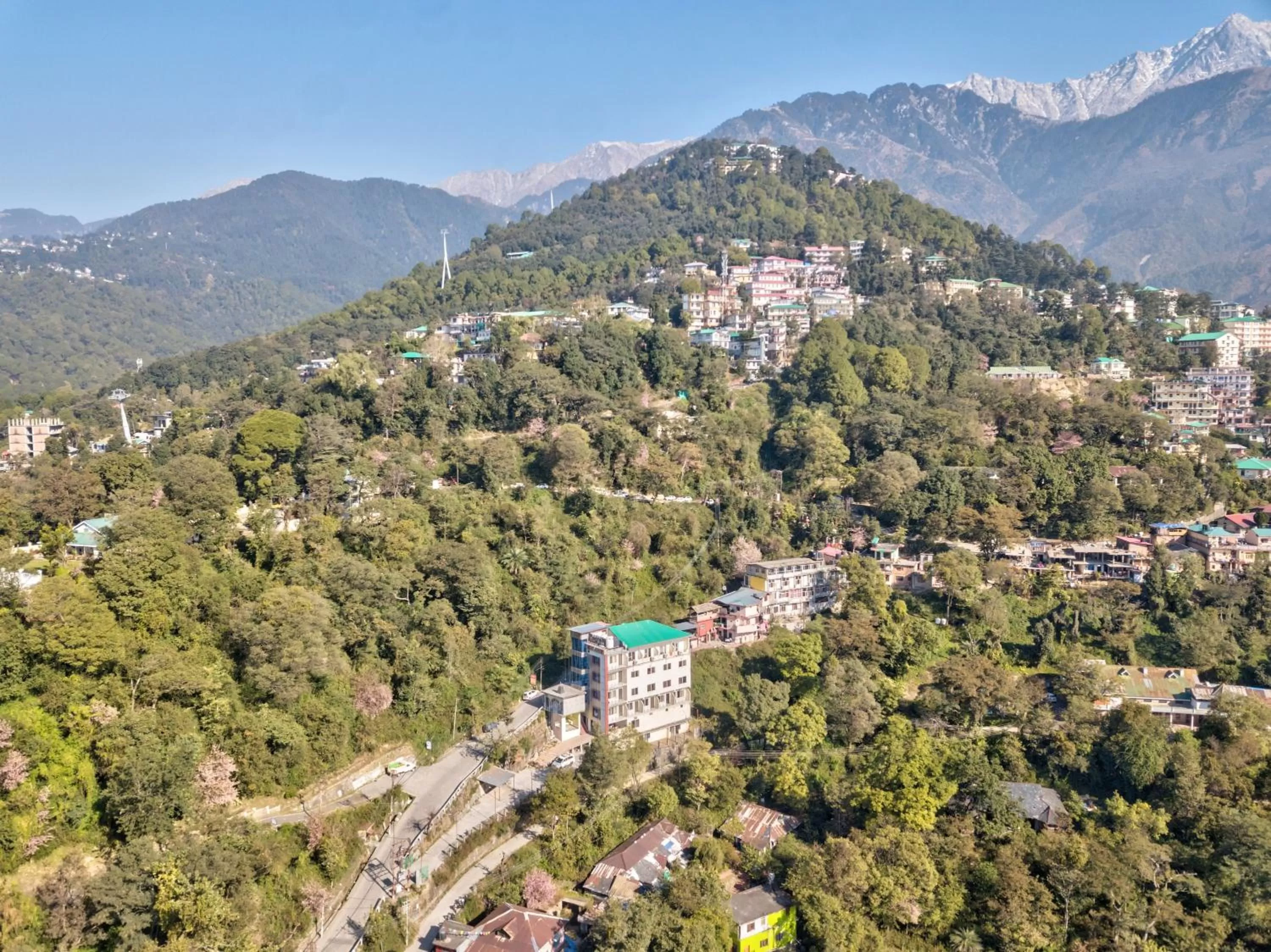 City view in Hotel Bliss Valley - Hotel in Dharamshala