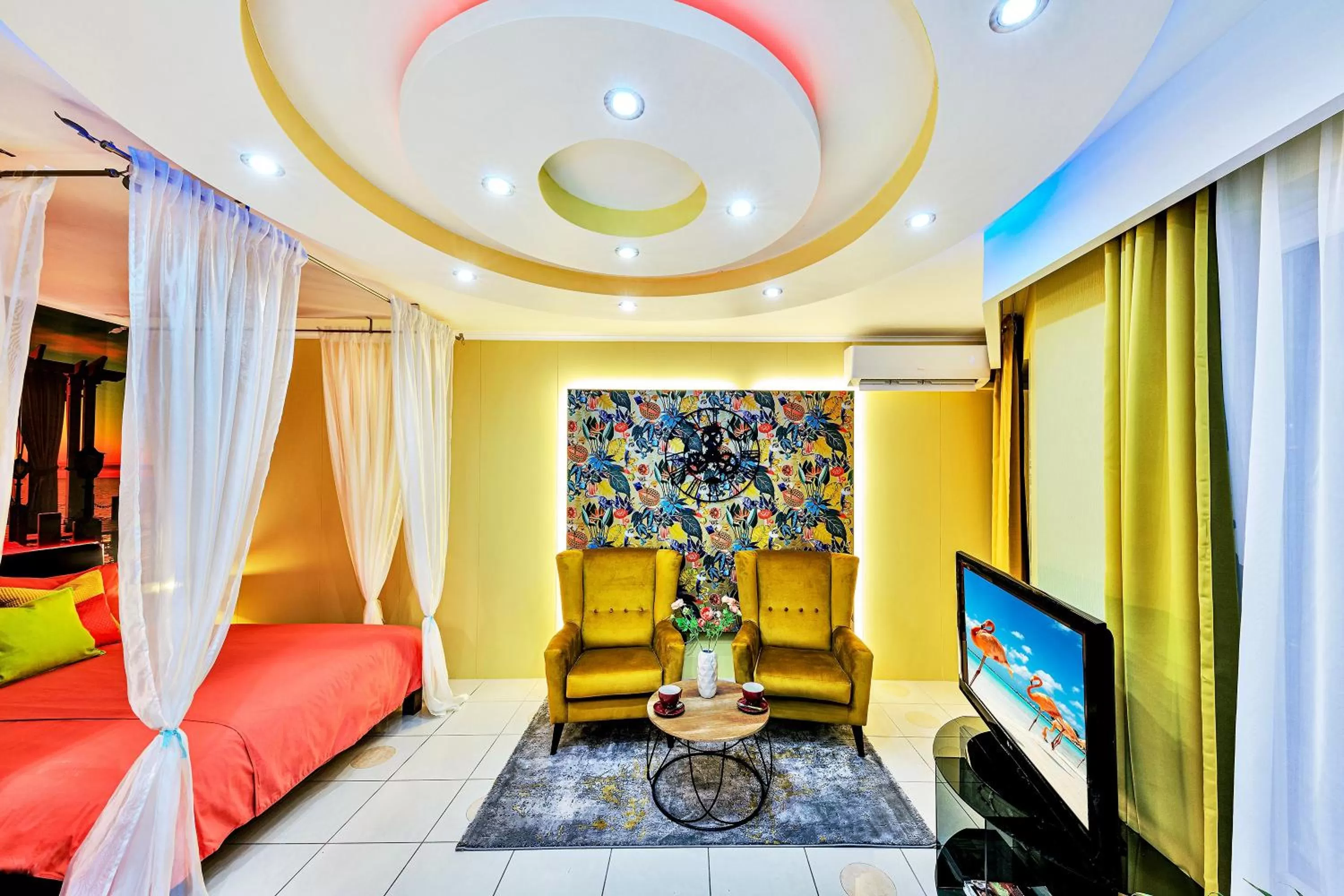 Living room, Seating Area in Vintiamo Apartmanok