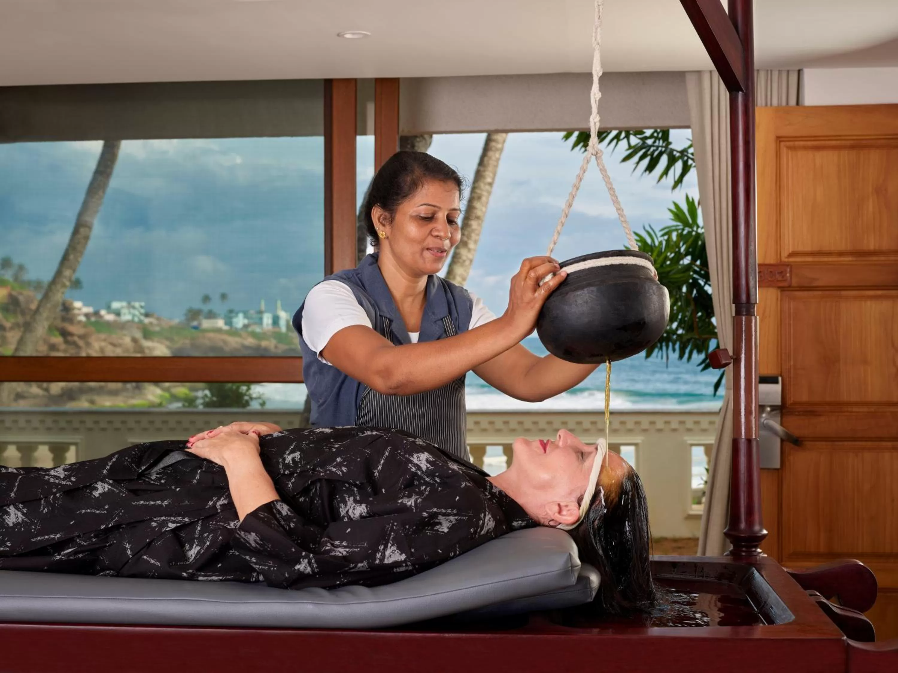 Spa and wellness centre/facilities in Rockholm at the Light House Beach