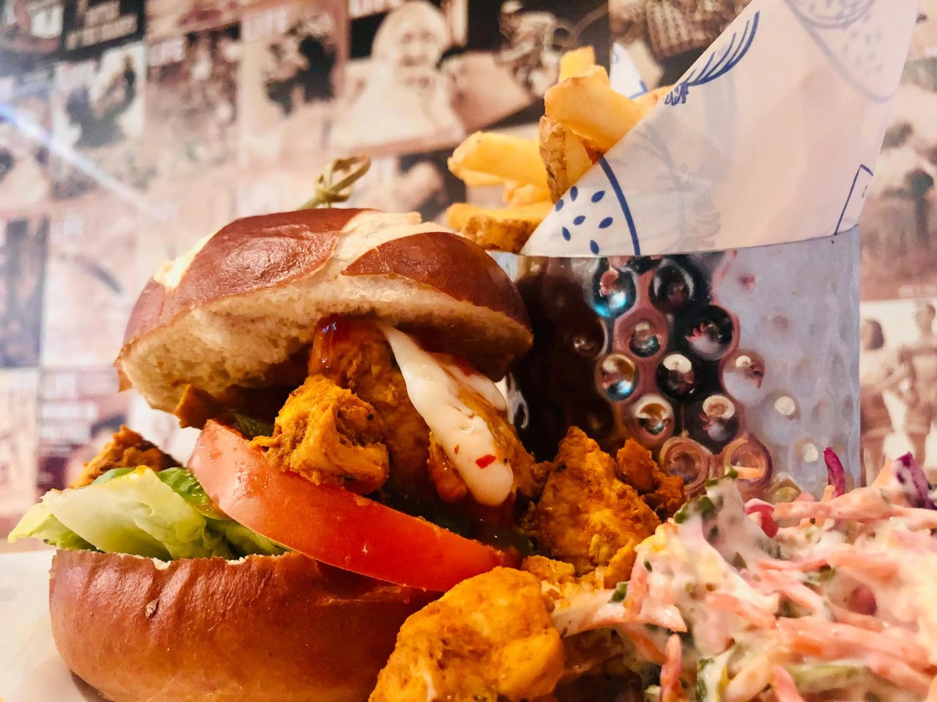 Food close-up in Adelphi Hotel