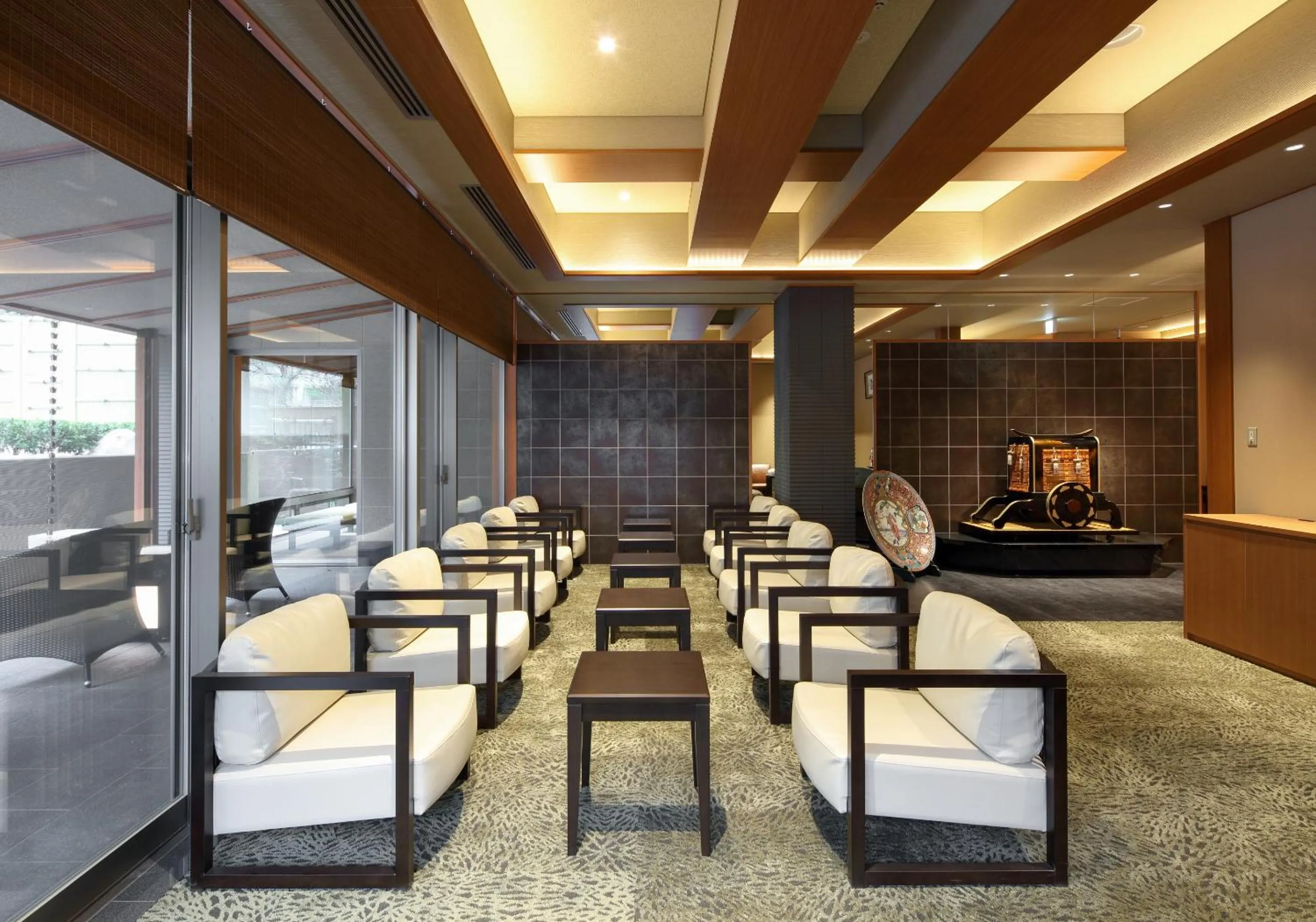 Communal lounge/ TV room in Okuno Hosomichi