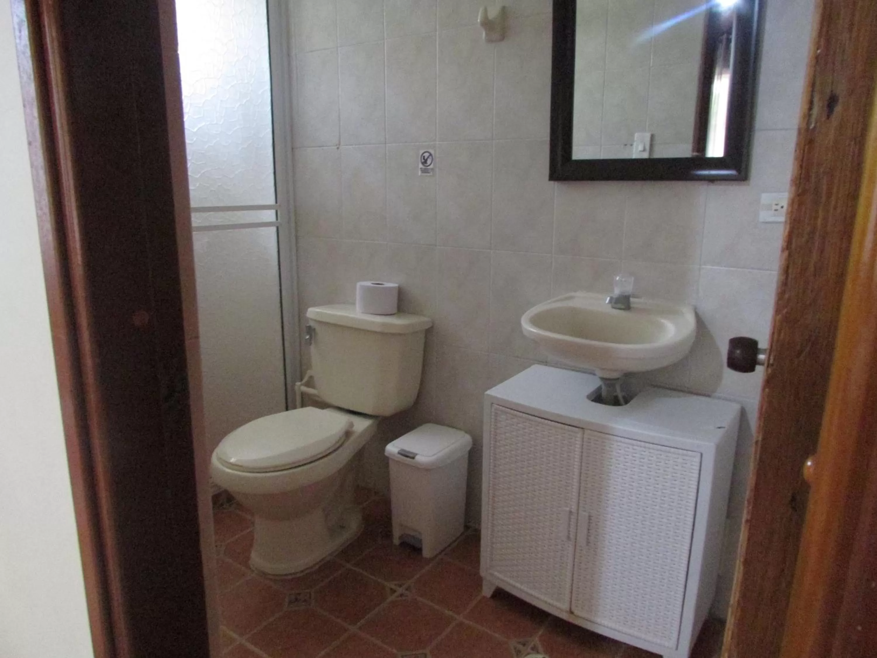 Bathroom in Posada Hostal Miss Marlly