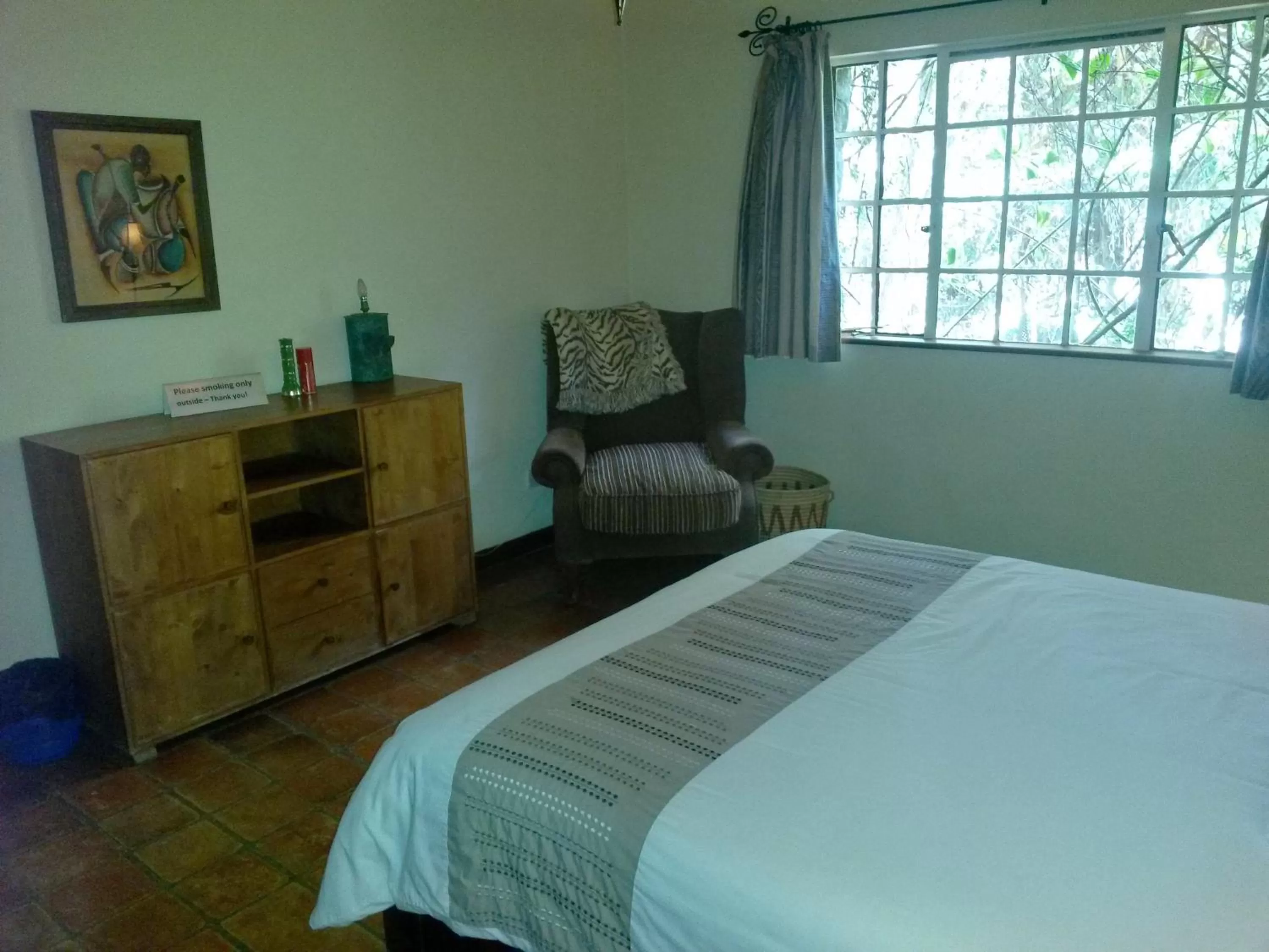 Bed in Mwanzo Lodge