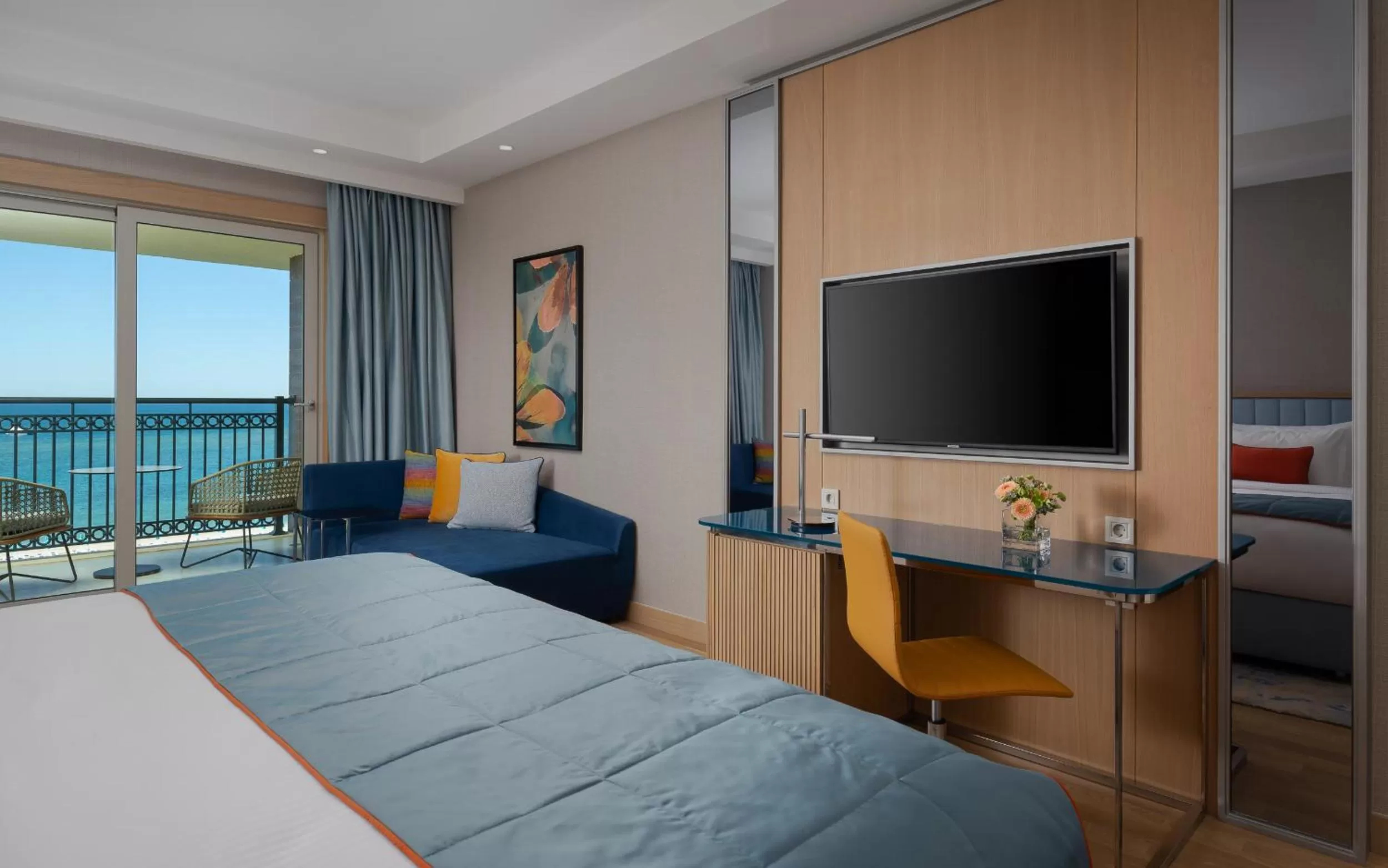 Property building, Bed in Rixos Water World Aktau - Theme Park Free Access