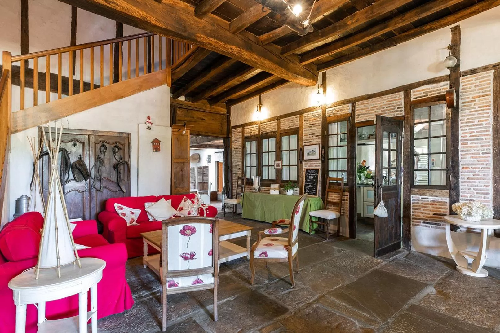 Lobby or reception in Domaine de Bassilour