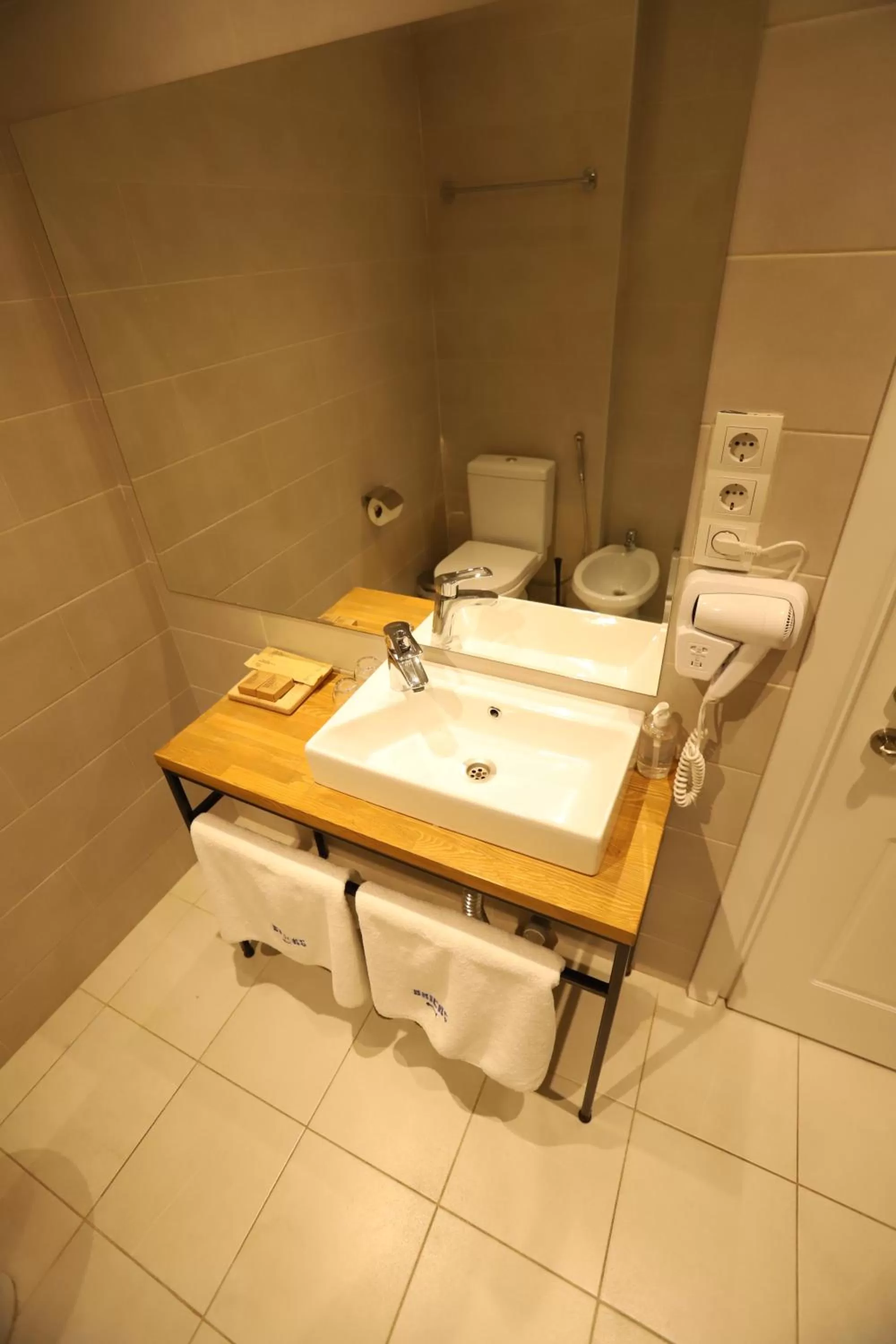 Bathroom in Bricks Hotel