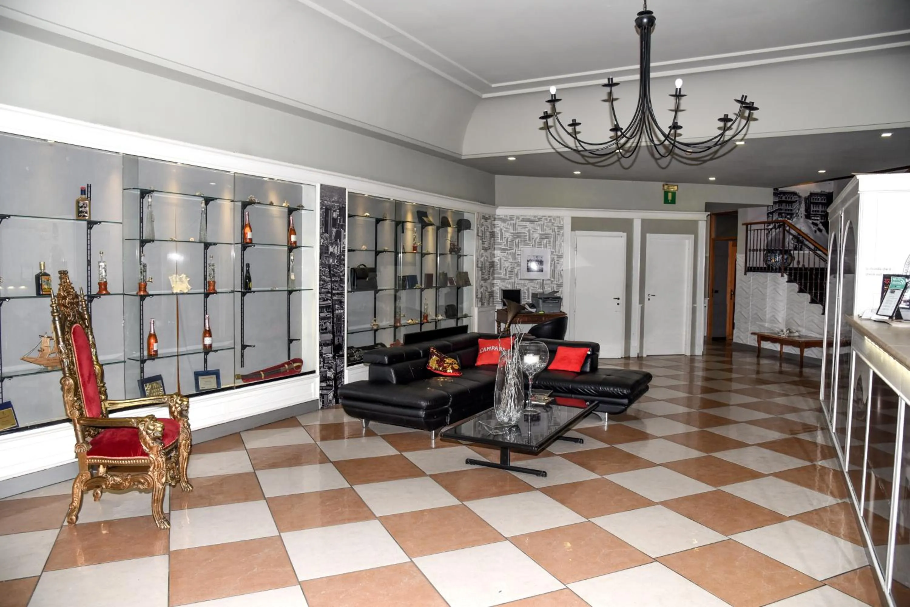 Seating area in Business Hotel