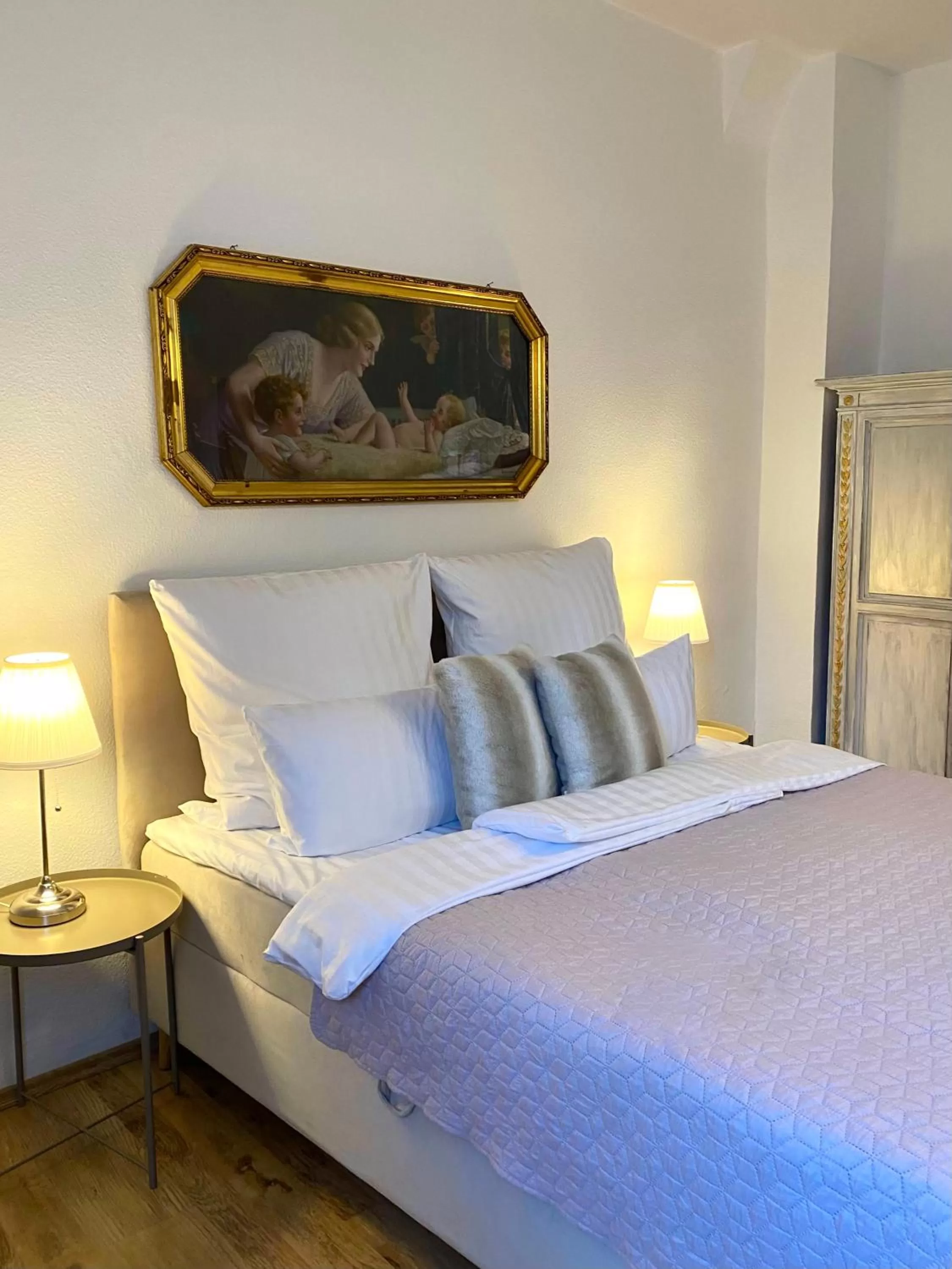 Bed in Bärliner Hotel