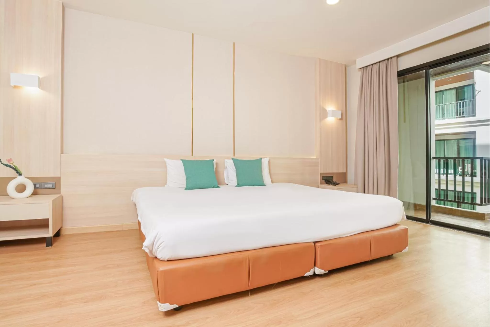 Bed in Mike Garden Resort - SHA EXTAR PLUS