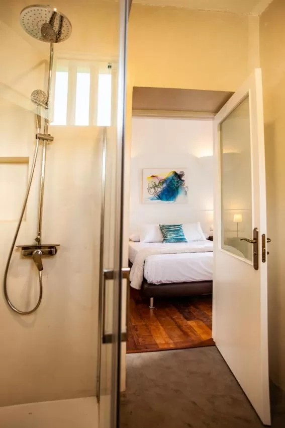 Bed in Los Lirios Hotel Rural - Adults Only