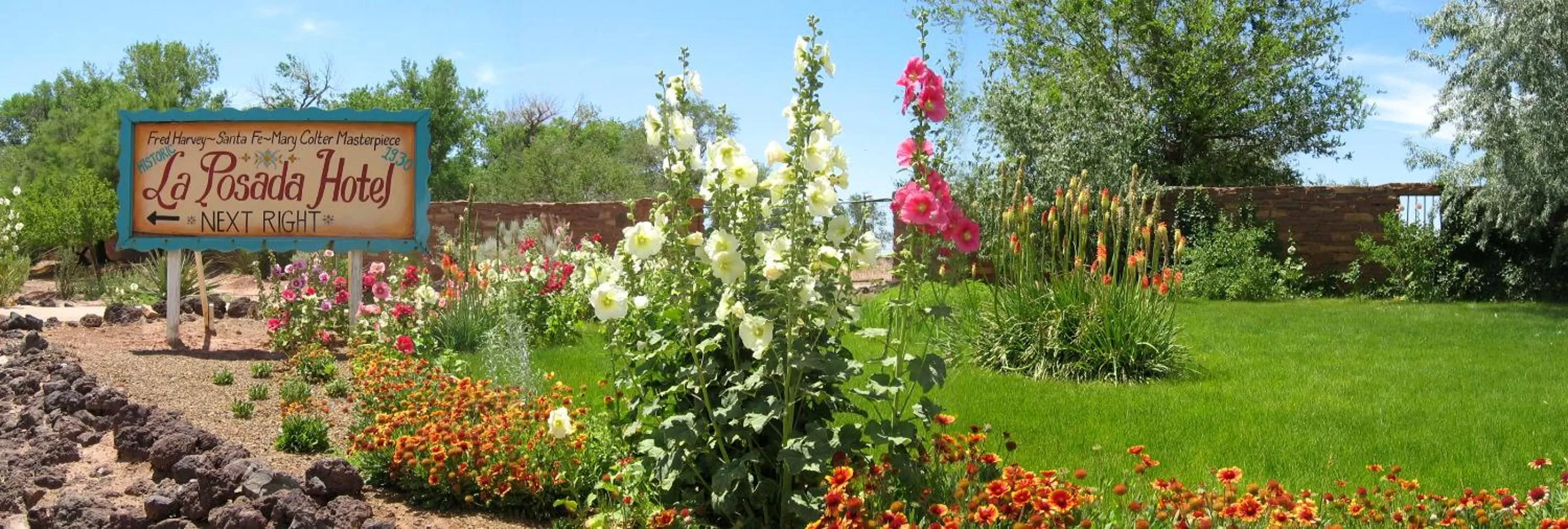 Garden in La Posada Hotel and Gardens