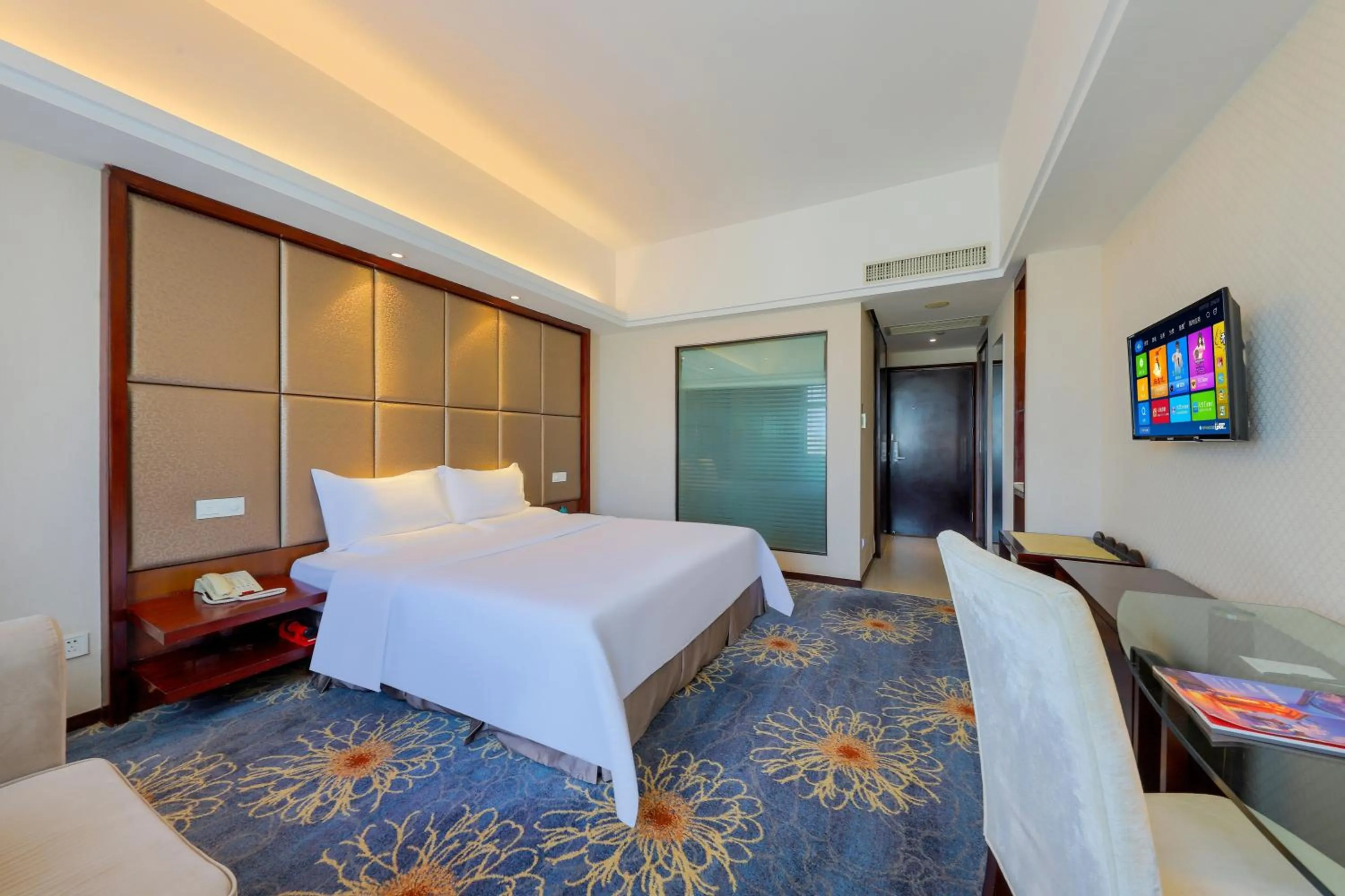 Bed in Zhengzhou Yuehai Hotel