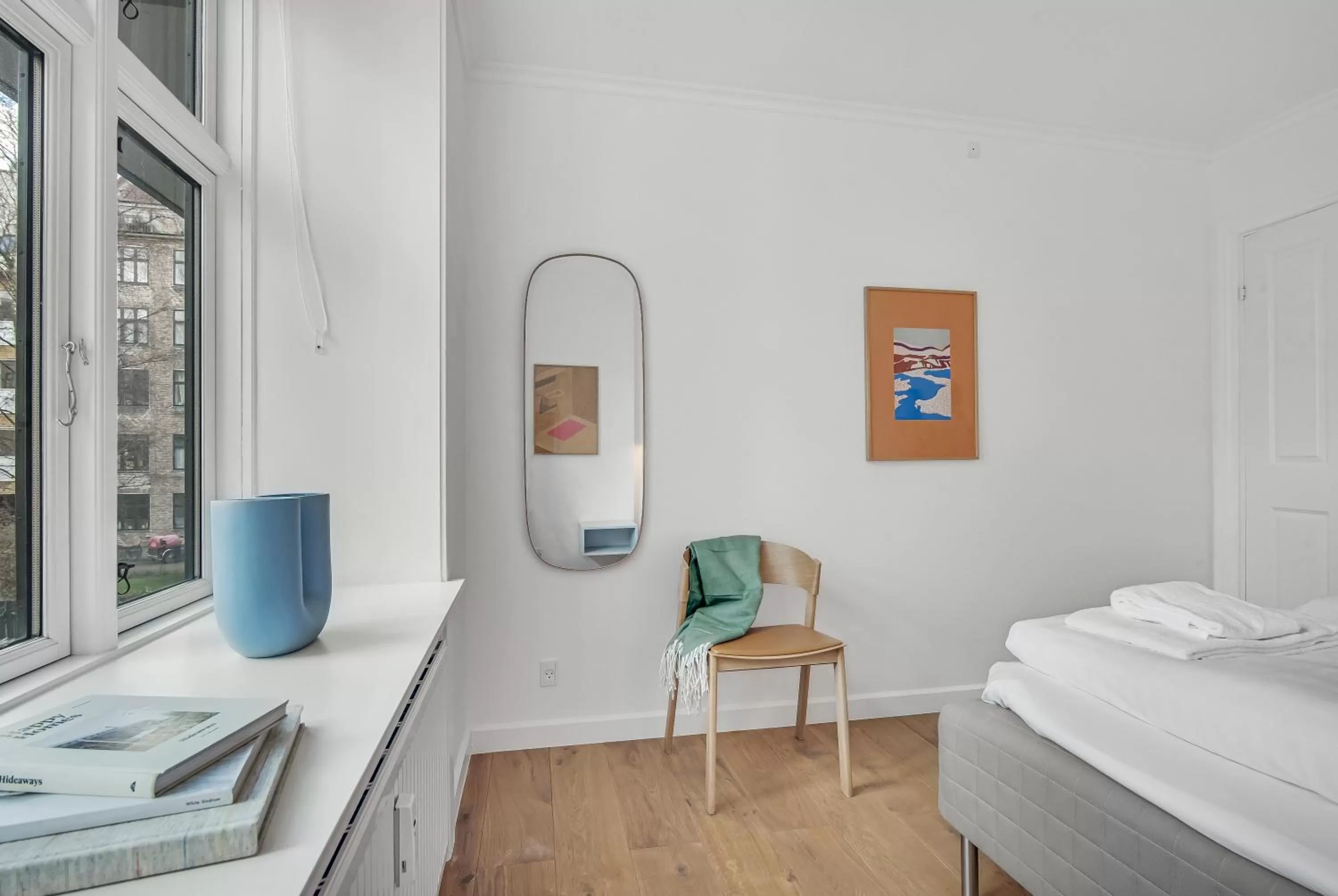 Bed in NABO Hotel Apartments