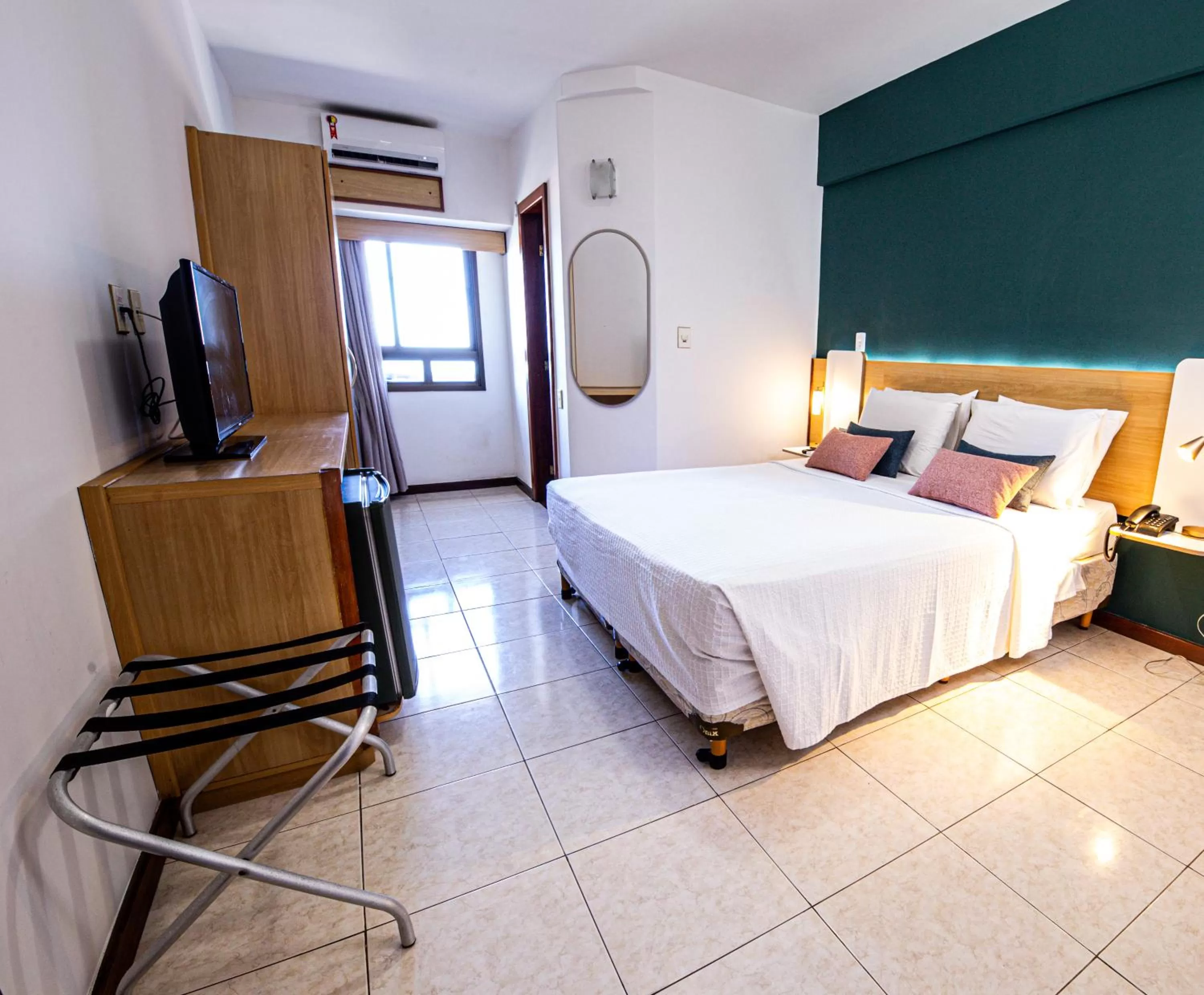 Bed in Hotel Verdemar