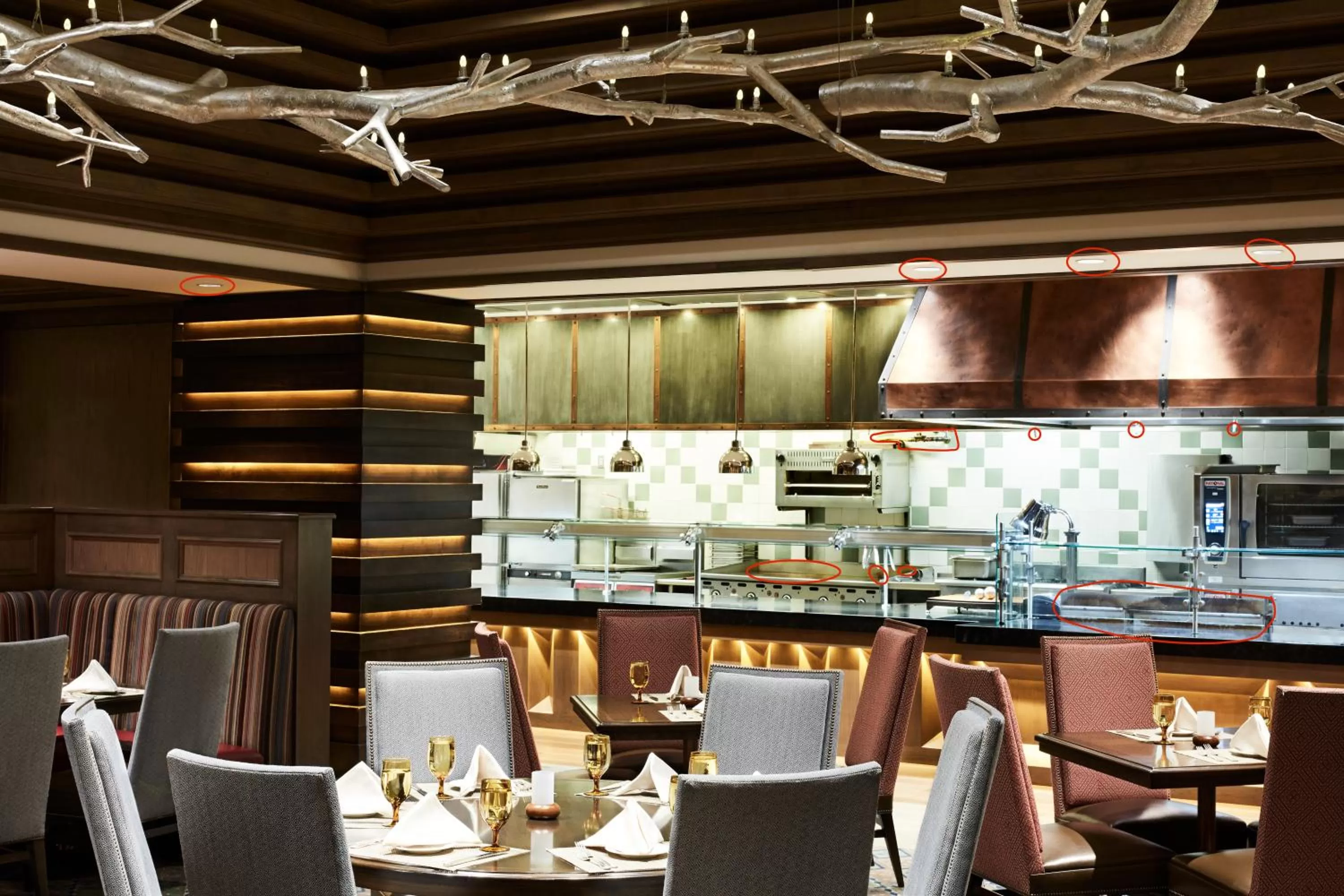 Restaurant/places to eat in Little America Hotel Salt Lake City