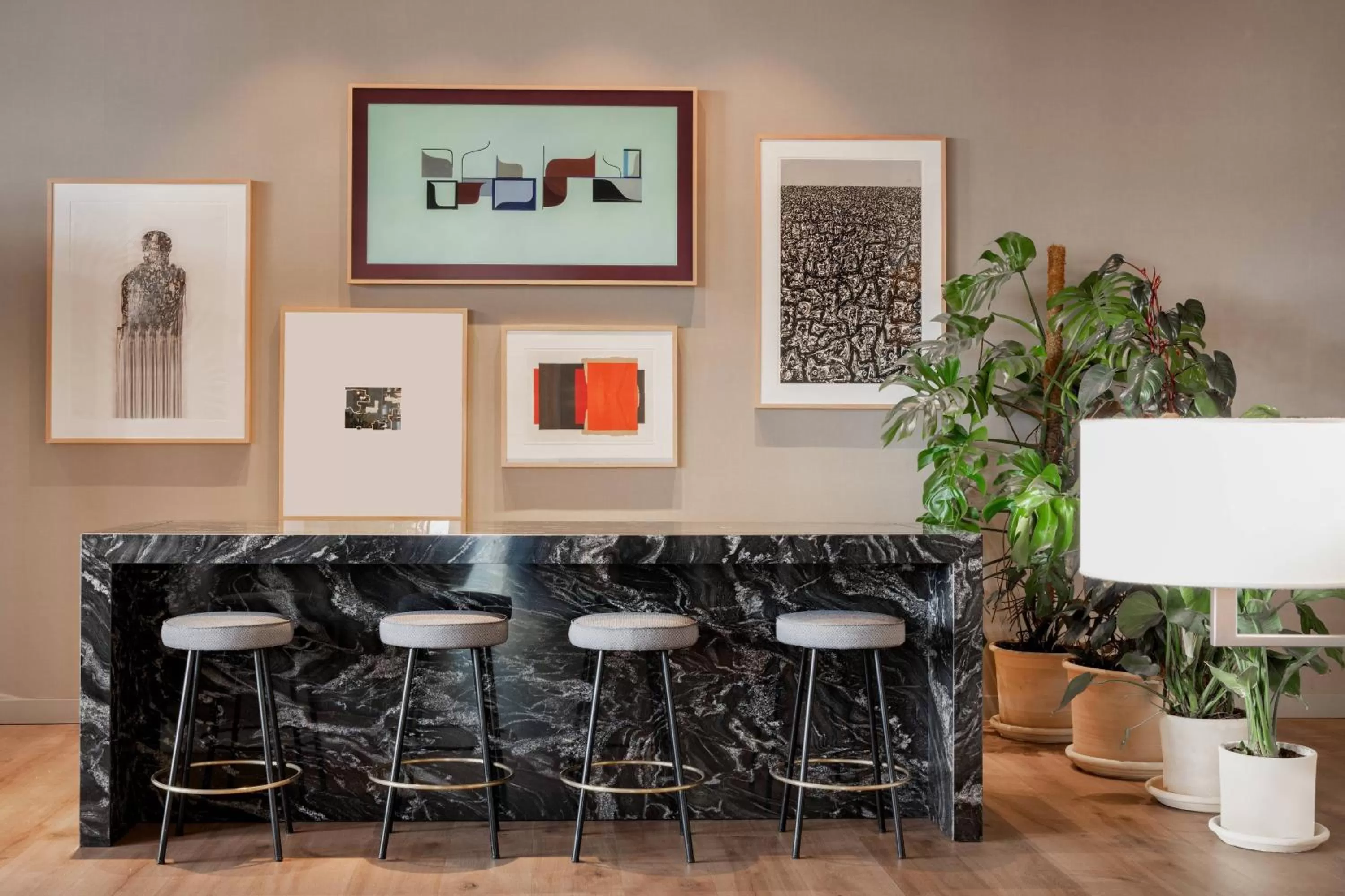 Lounge or bar in AC Hotel Aitana by Marriott