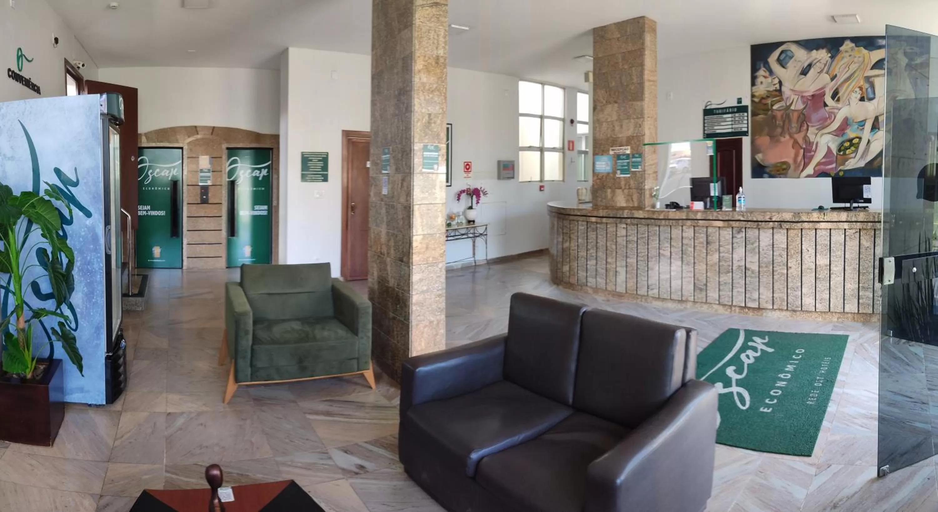 Lobby or reception, Lobby/Reception in Hotel Oscar Econômico