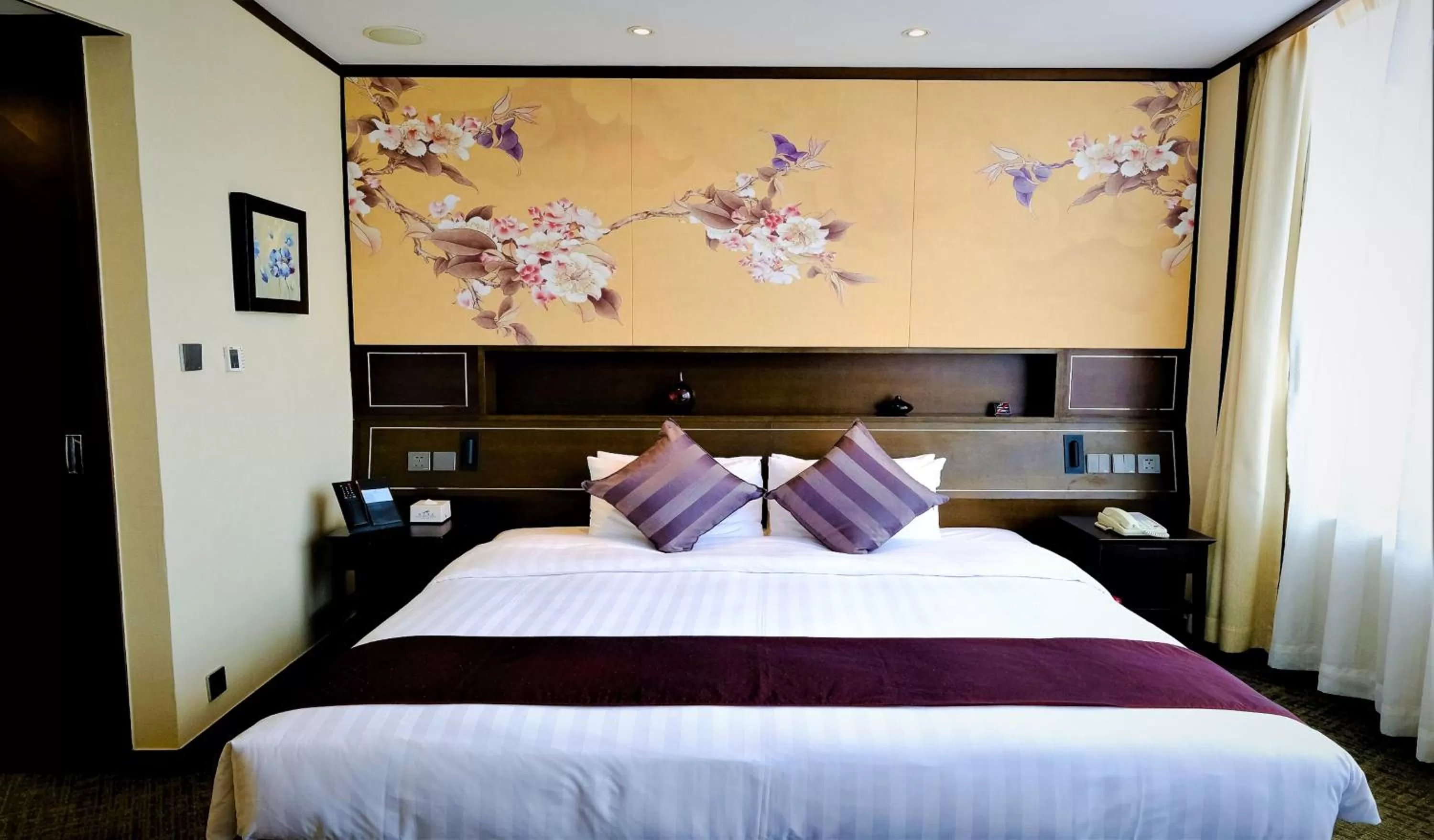 Bed in South Pacific Hotel