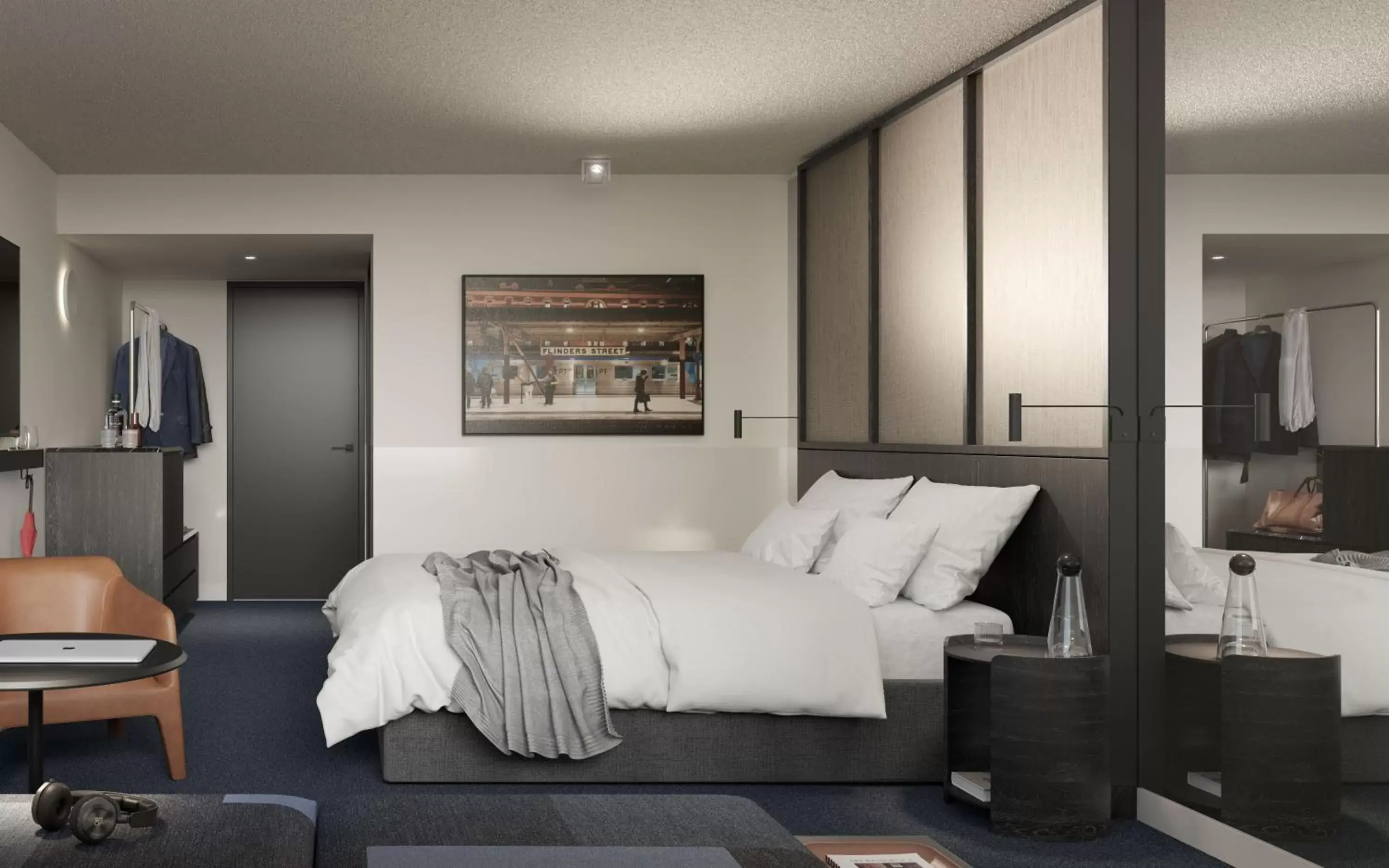 Lancemore King Room – complimentary drinks during hosted hour and WiFi in Lancemore Crossley St. Melbourne Lancemore King Room – complimentary drinks during hosted hour and WiFi in Lancemore Crossley St. Melbourne