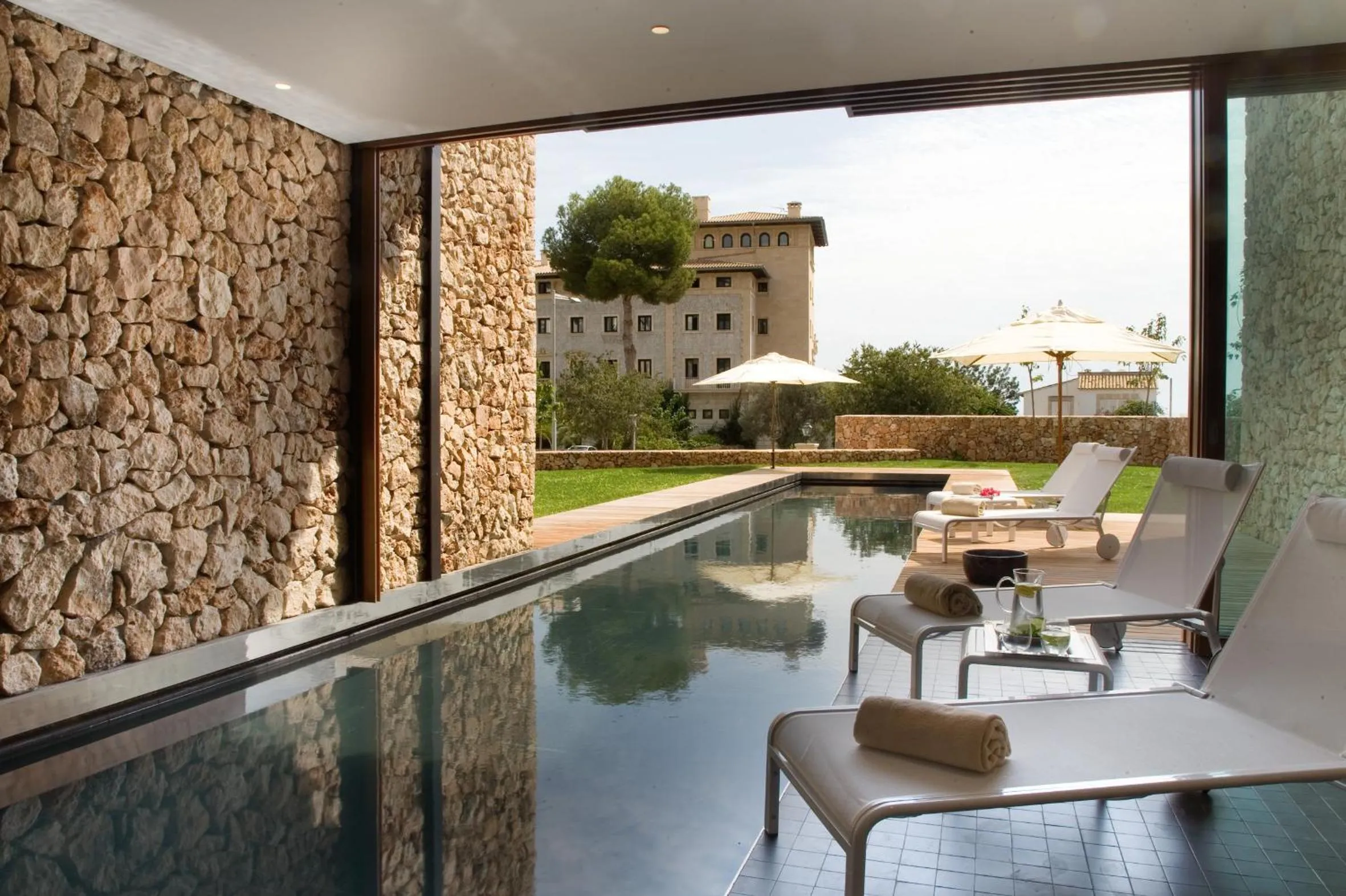 Swimming pool in Hospes Maricel y Spa, Palma de Mallorca, a Member of Design Hotels