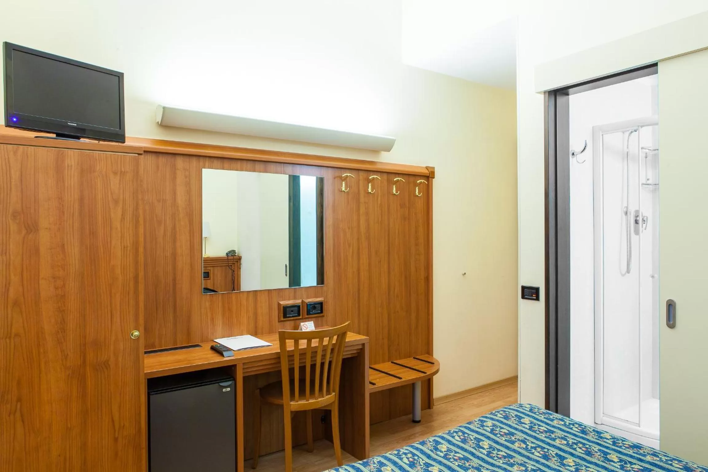 Decorative detail, Bed in Hotel San Marco