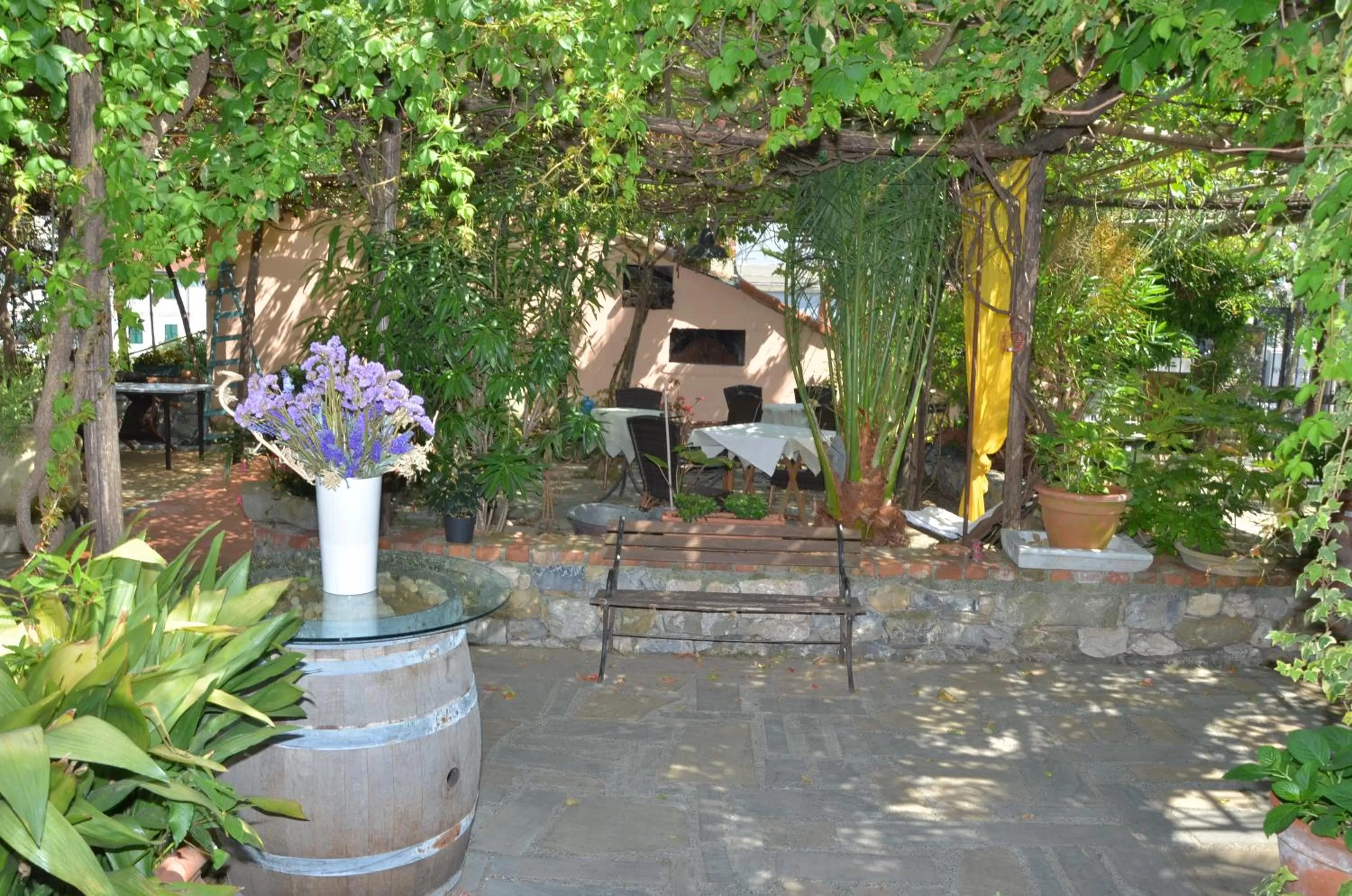 Patio in Locanda Dal Moccia