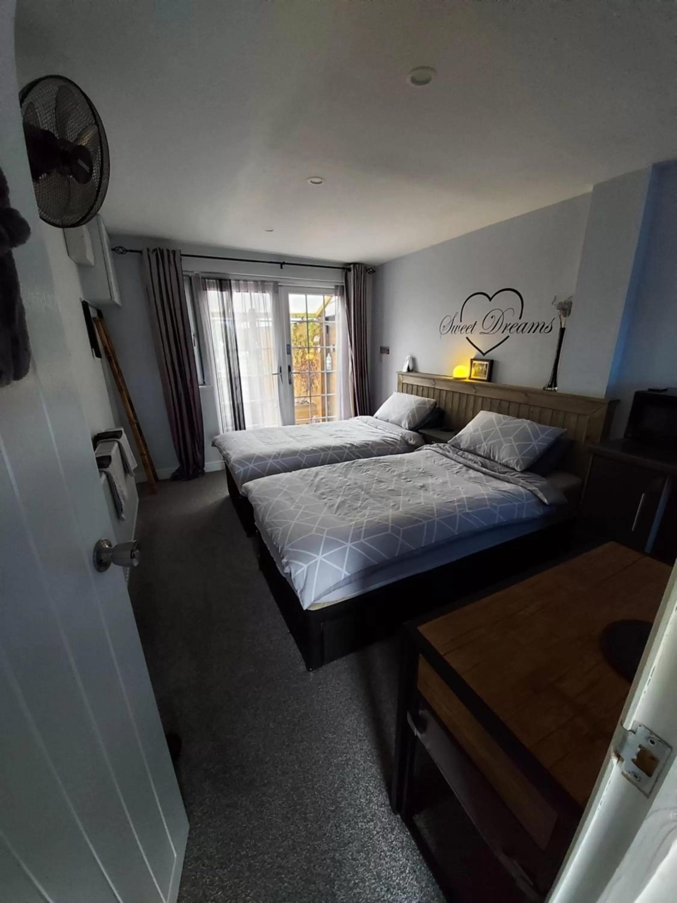 Bed in Hadrians wall studio