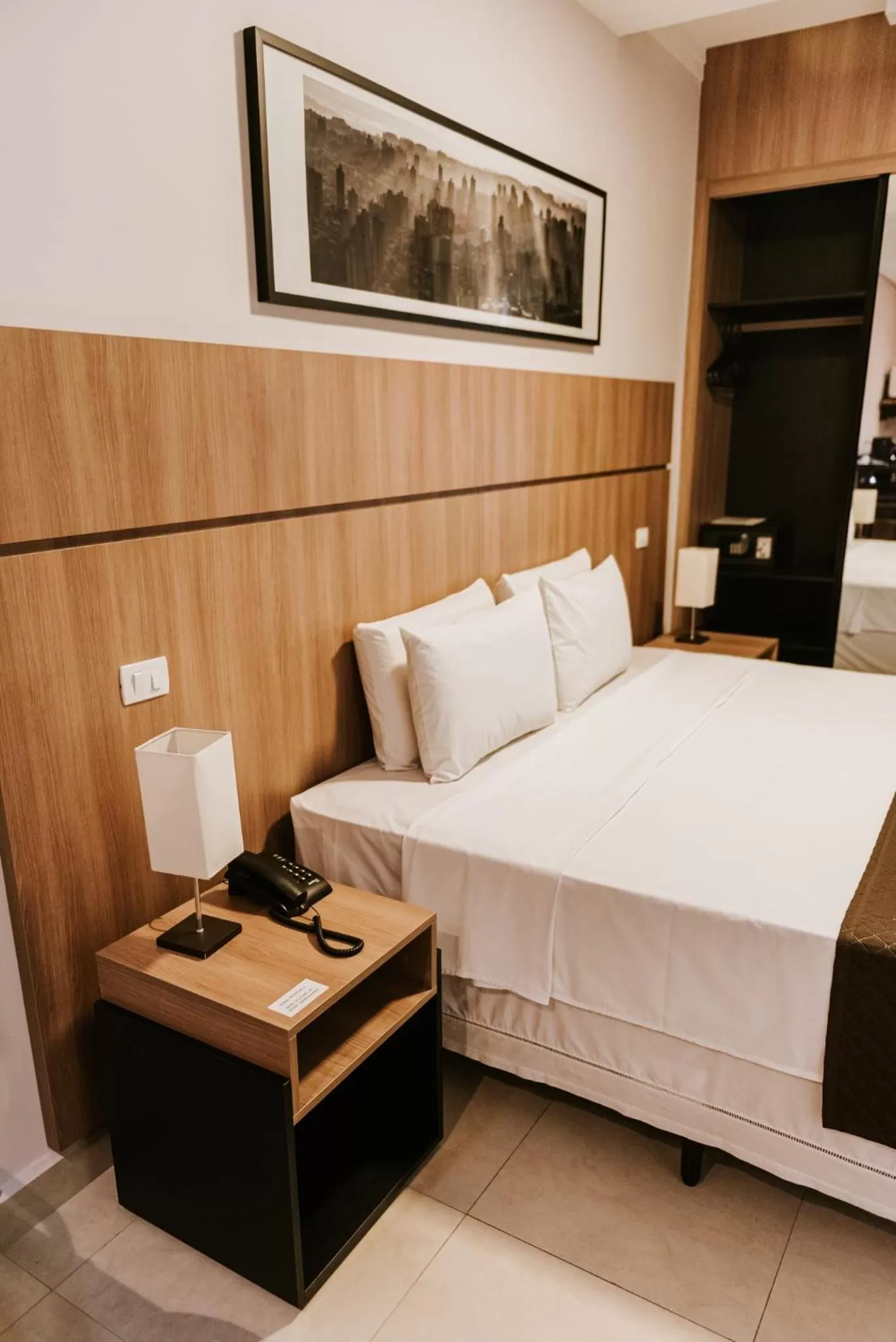 Bed in Occitano Apart Hotel