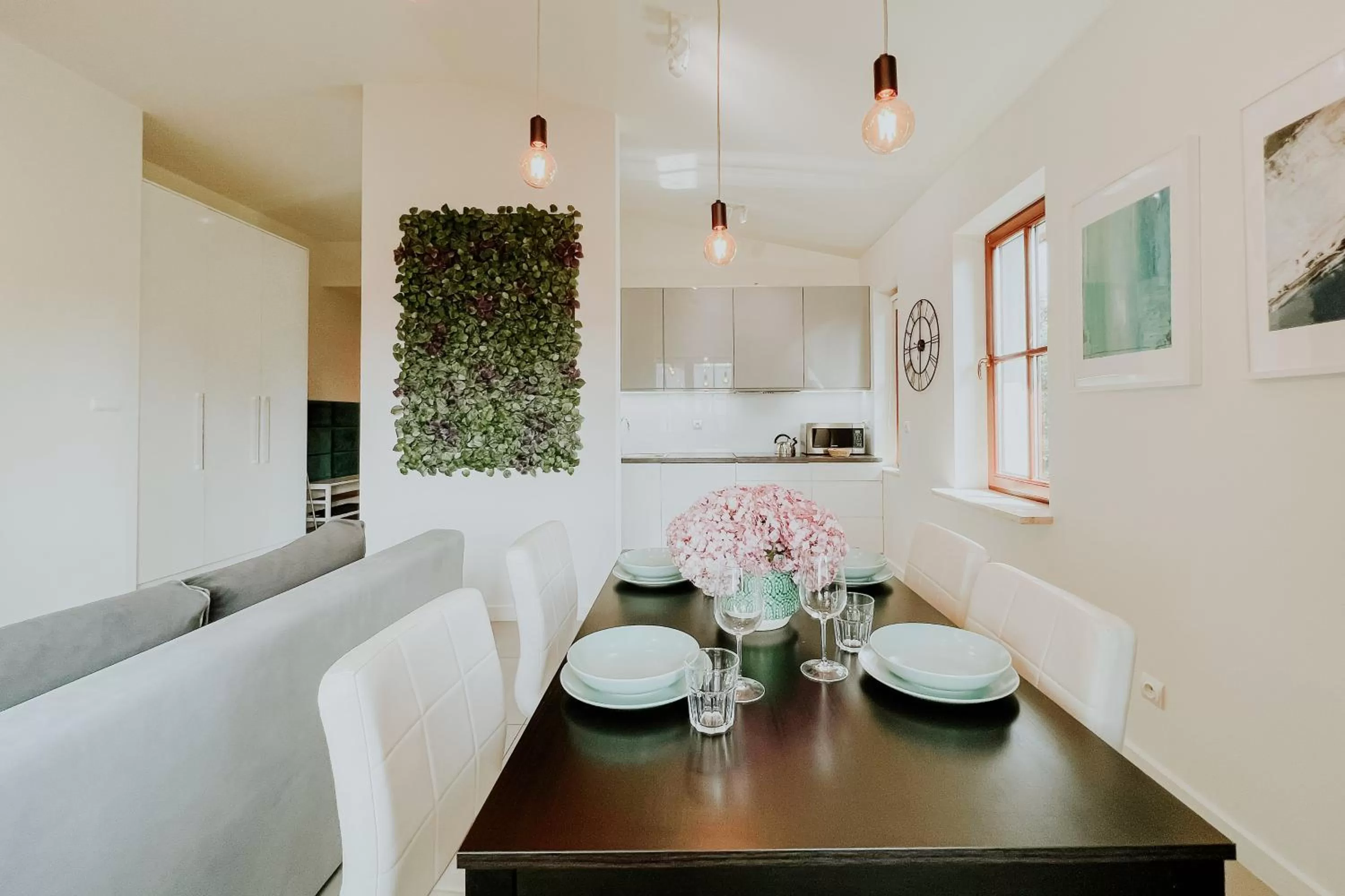 Kitchen or kitchenette in Aura Medical SPA Nałęczów