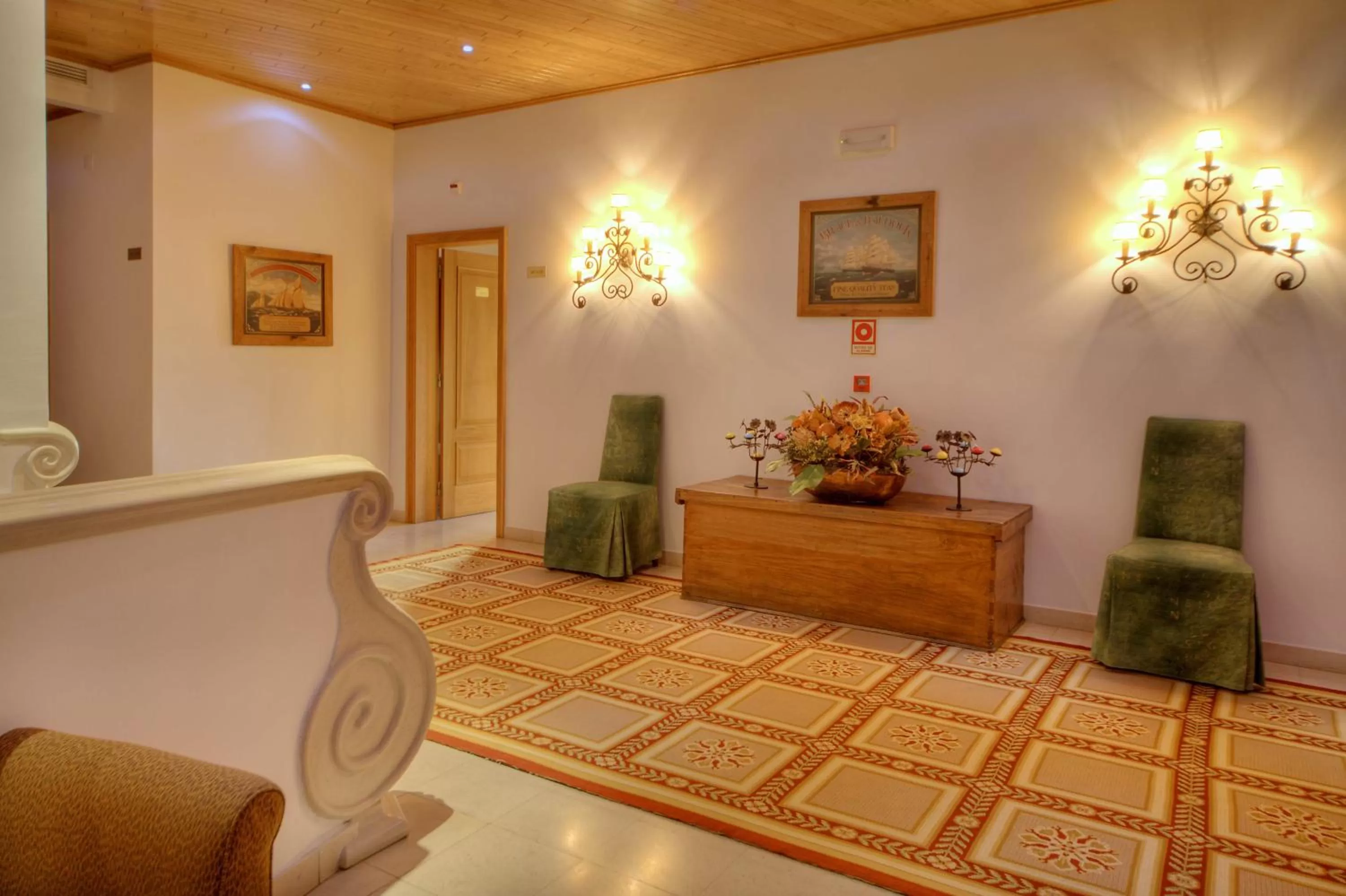 Decorative detail in Hotel Dom Vasco