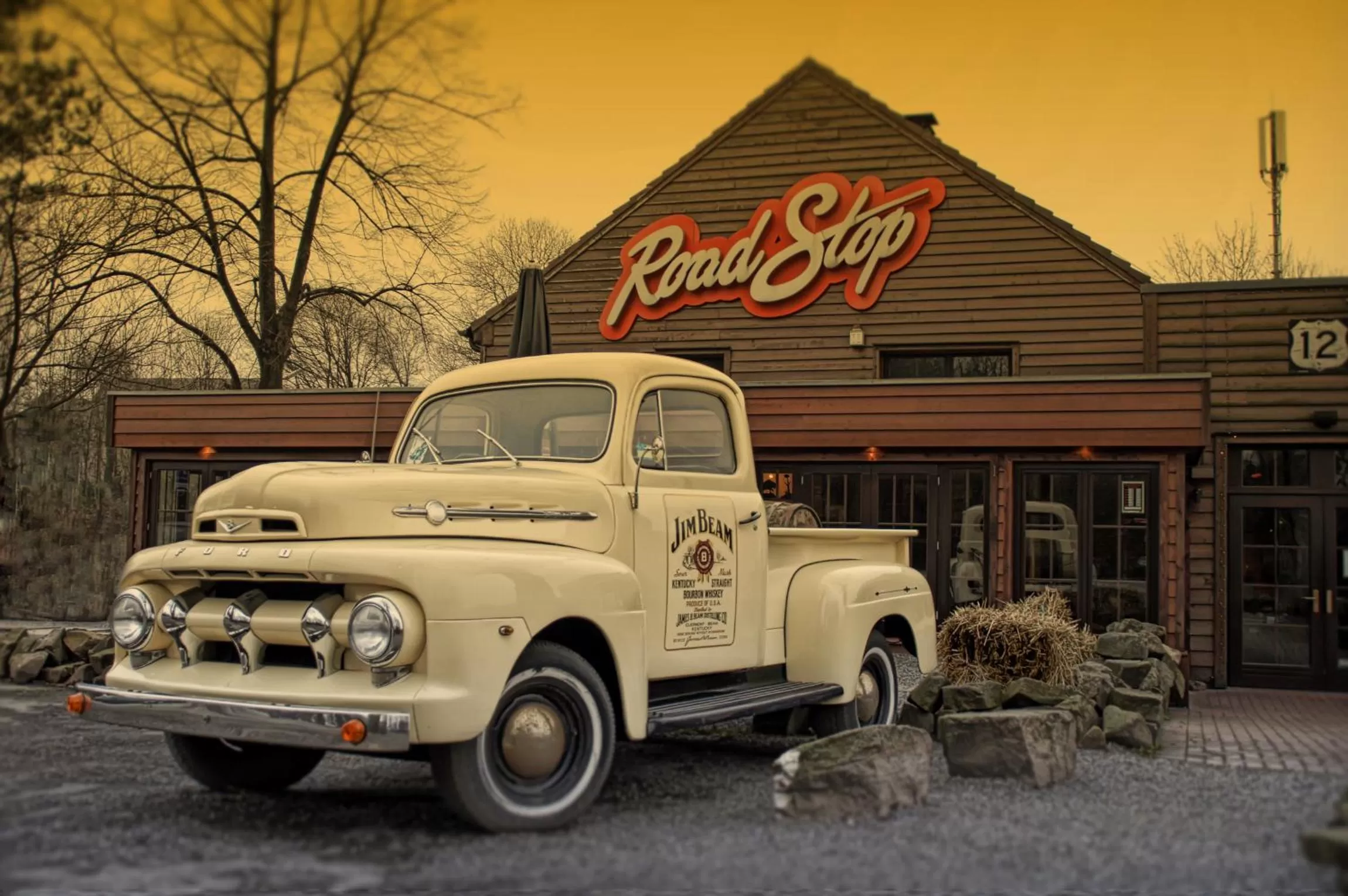 Decorative detail in Road Stop Dortmund