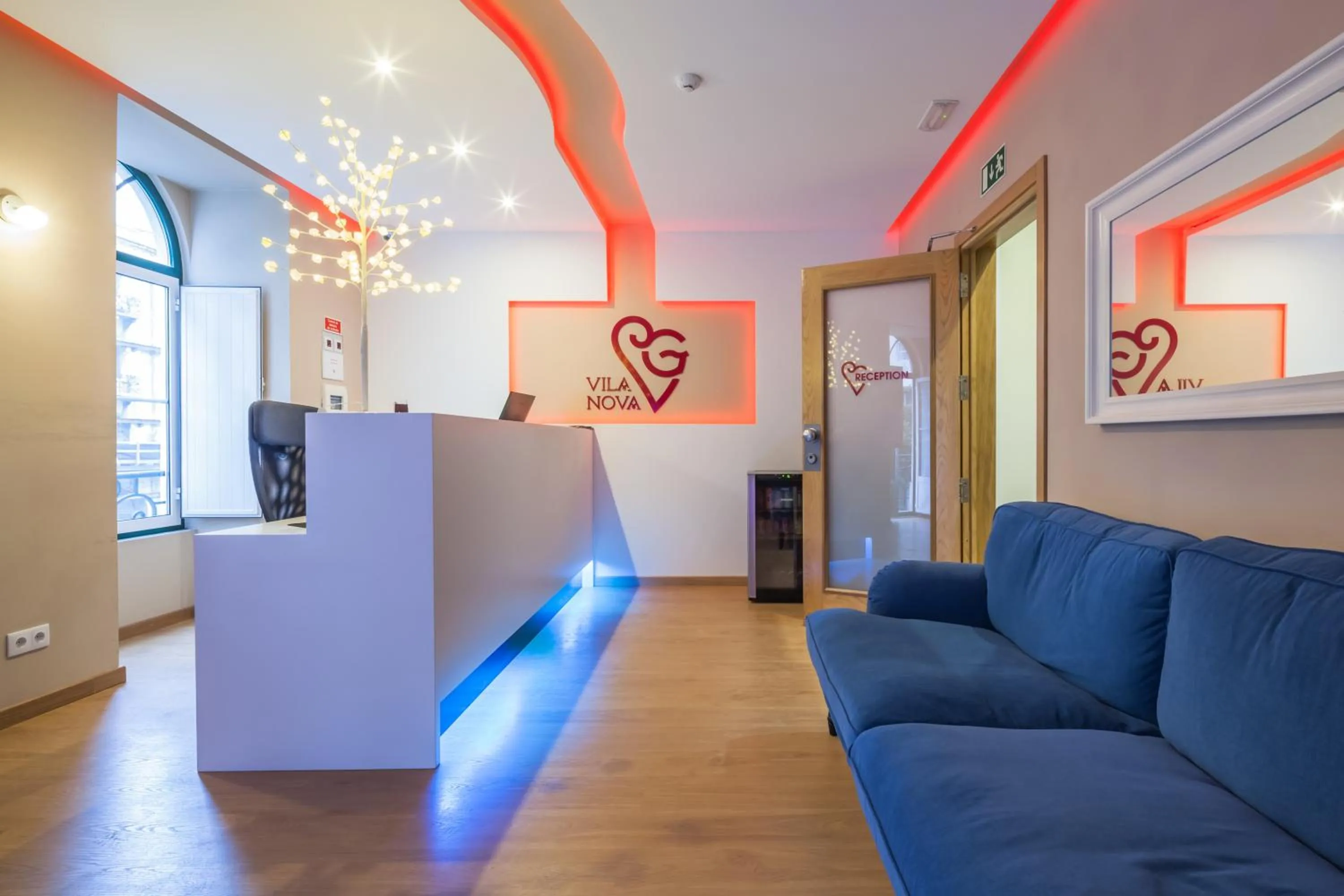 Lobby or reception in Vila Nova Guesthouse