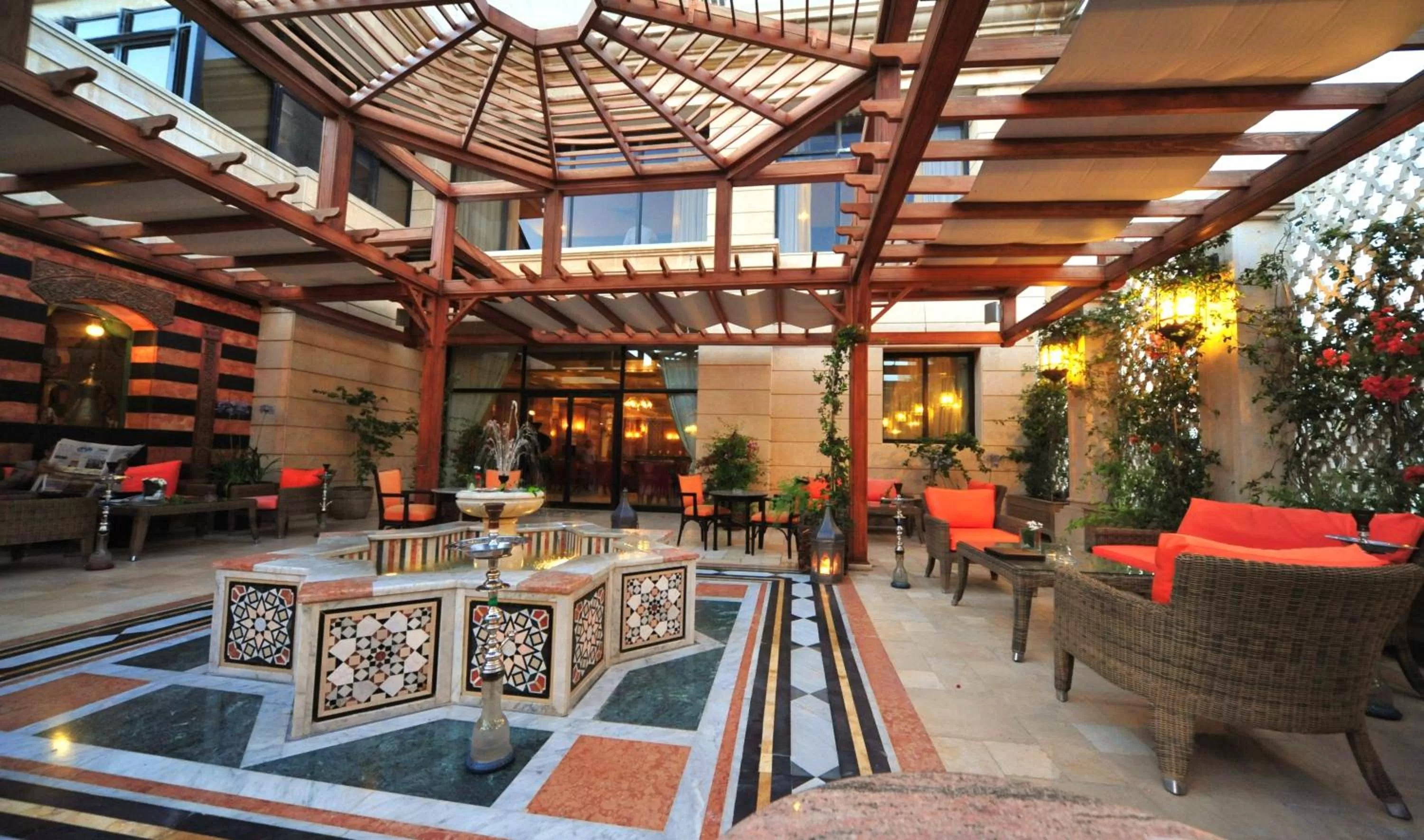 Decorative detail in Regency Palace Amman