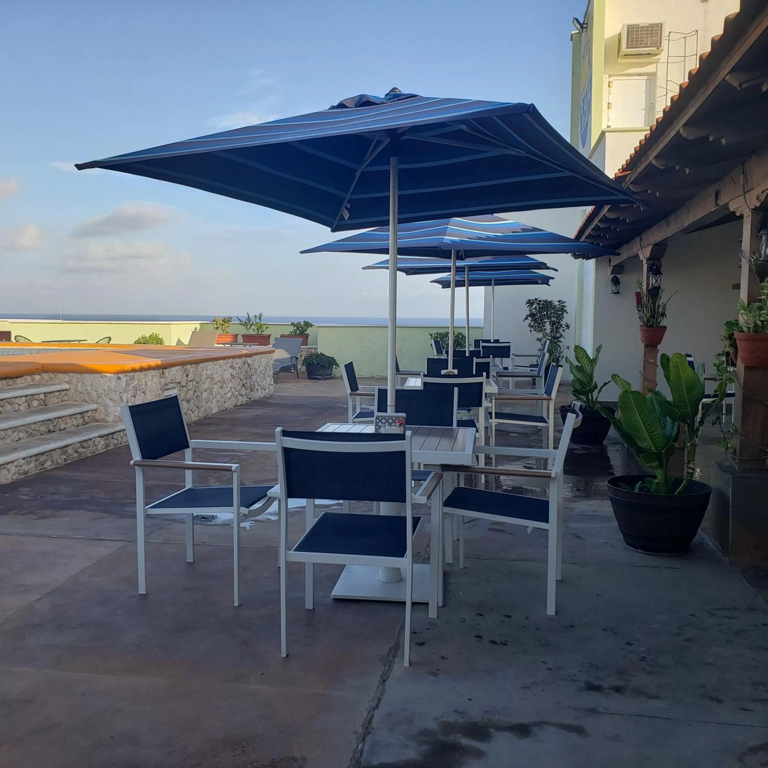 Balcony/Terrace in Hotel Plaza Cozumel