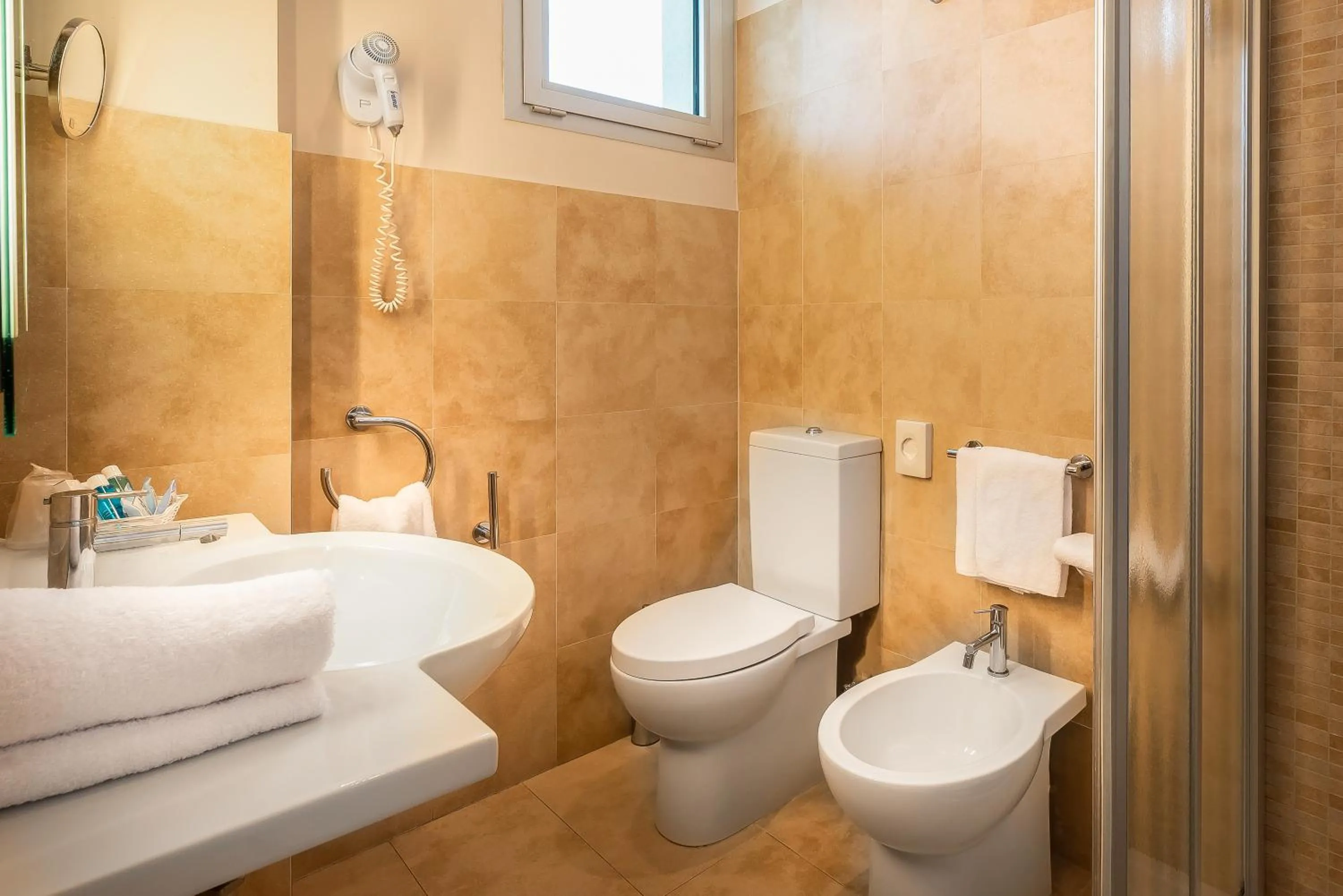 Bathroom in Hotel Baia Flaminia