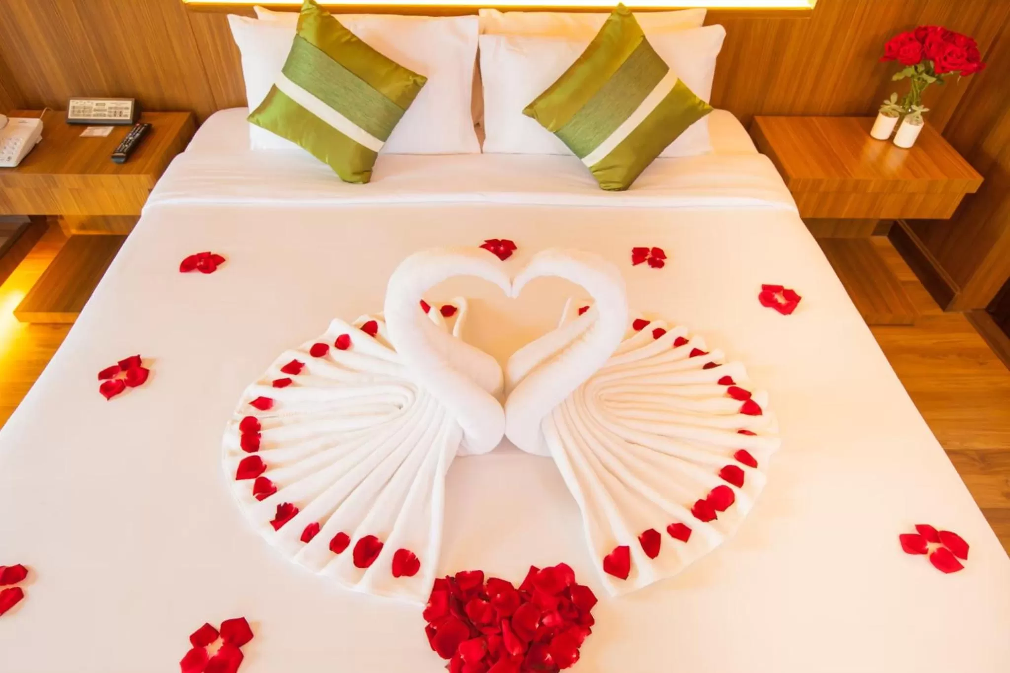 Bed in Chiangmai Grandview Hotel & Convention Center