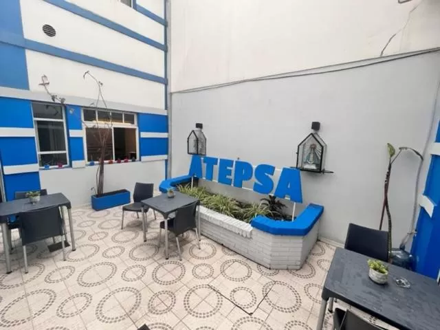 Patio in Hotel ATEPSA