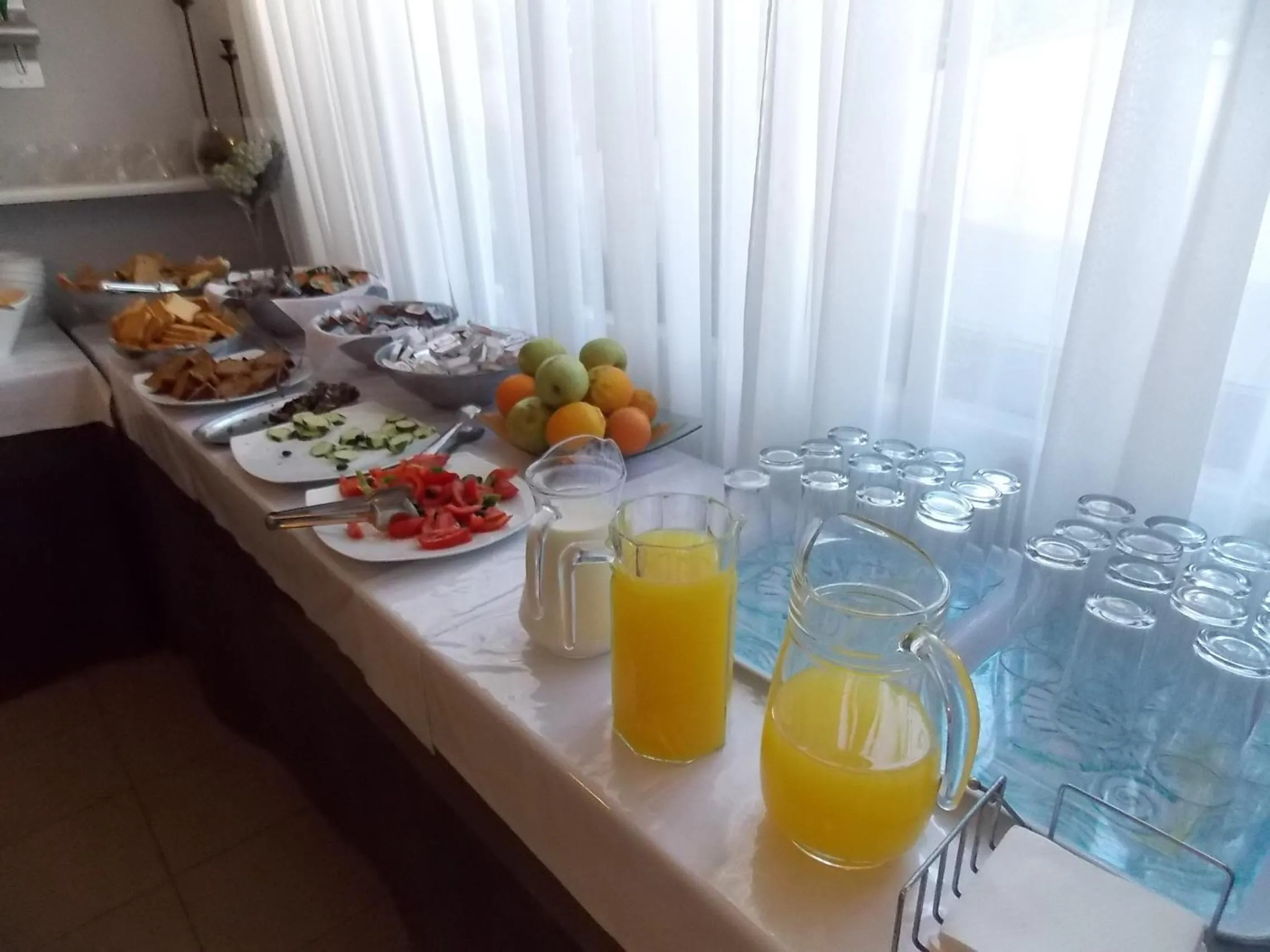 Buffet breakfast in Danaos Hotel