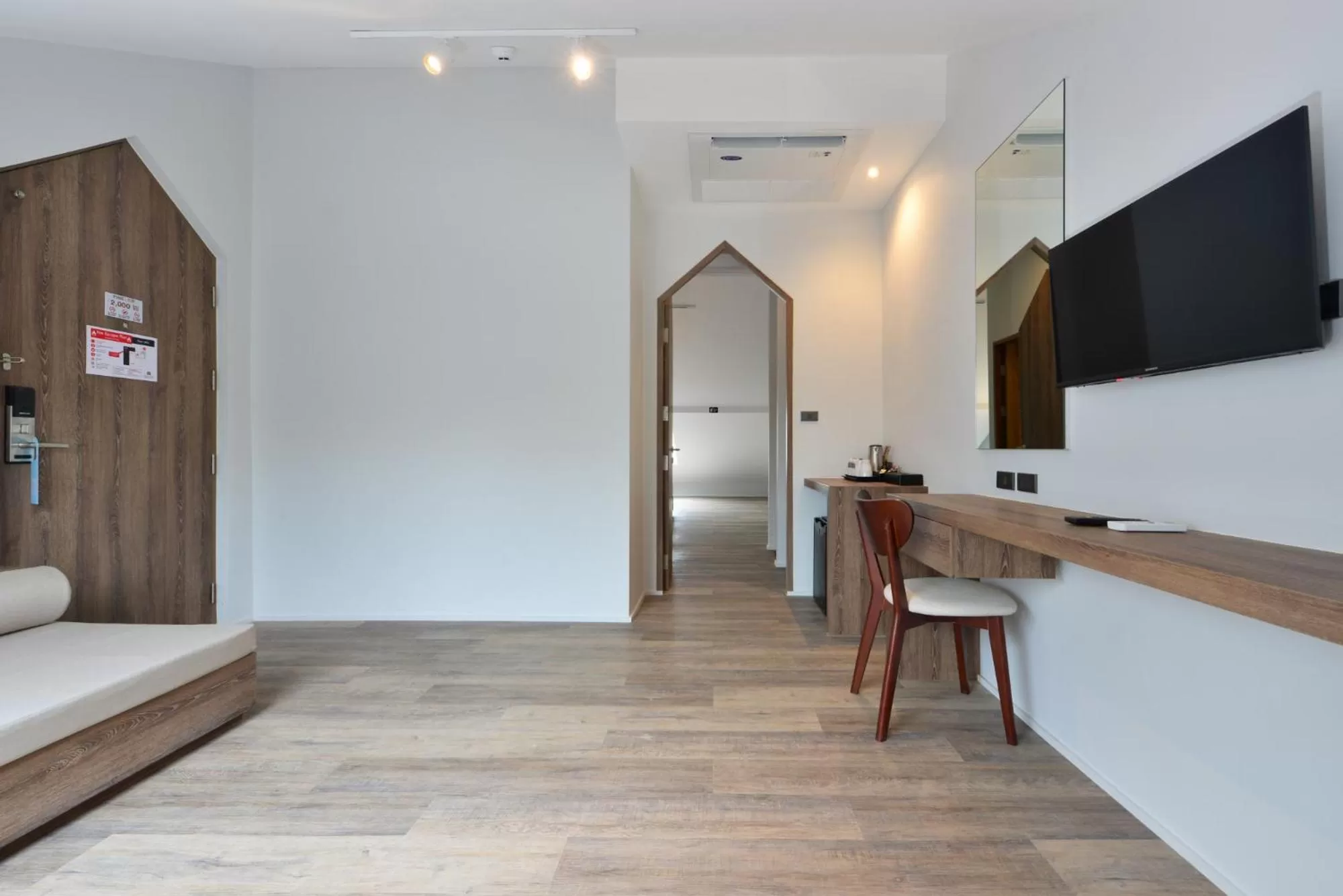 Bed in The Chill at Krabi Hotel