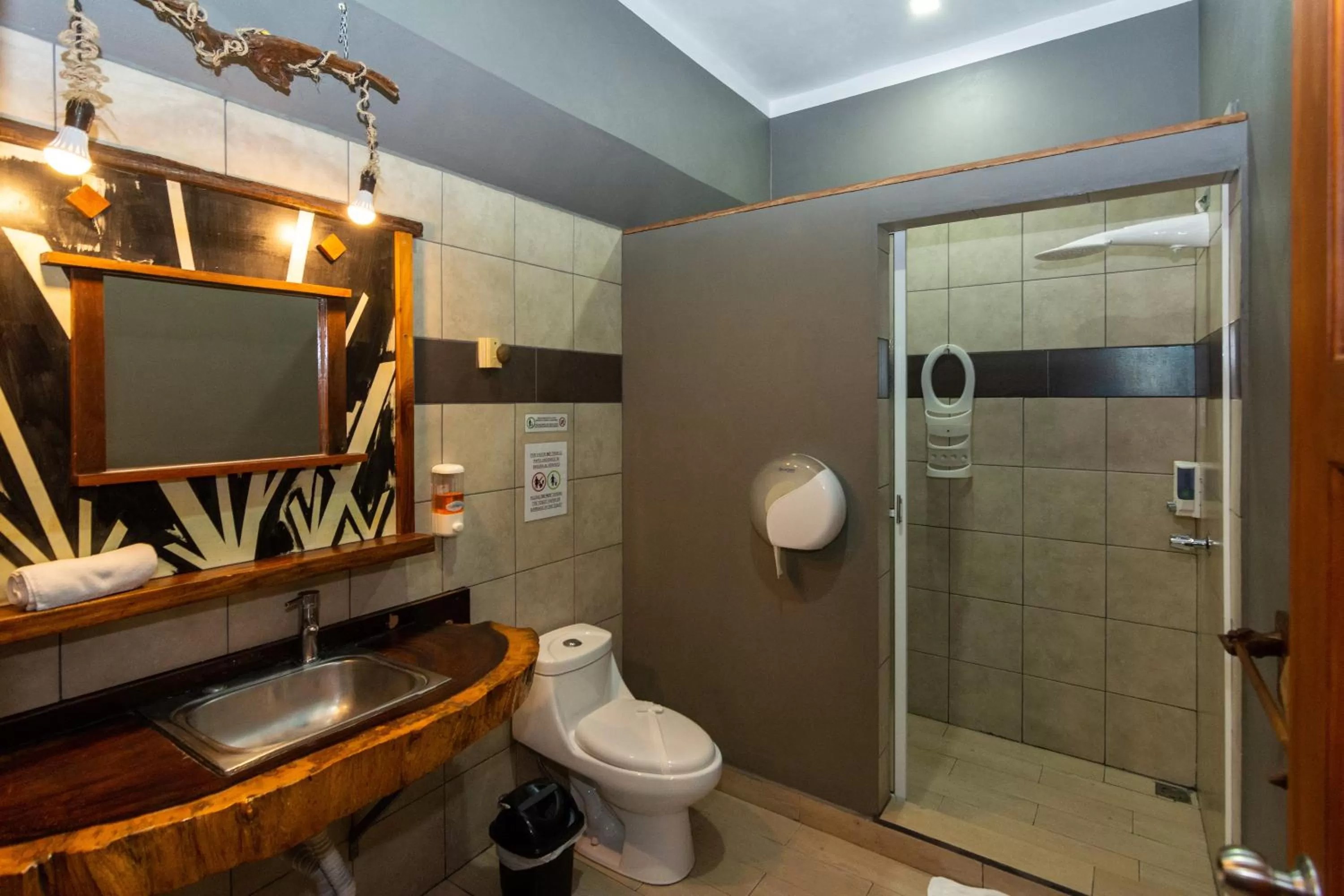 Shower in Hotel Arte Natura