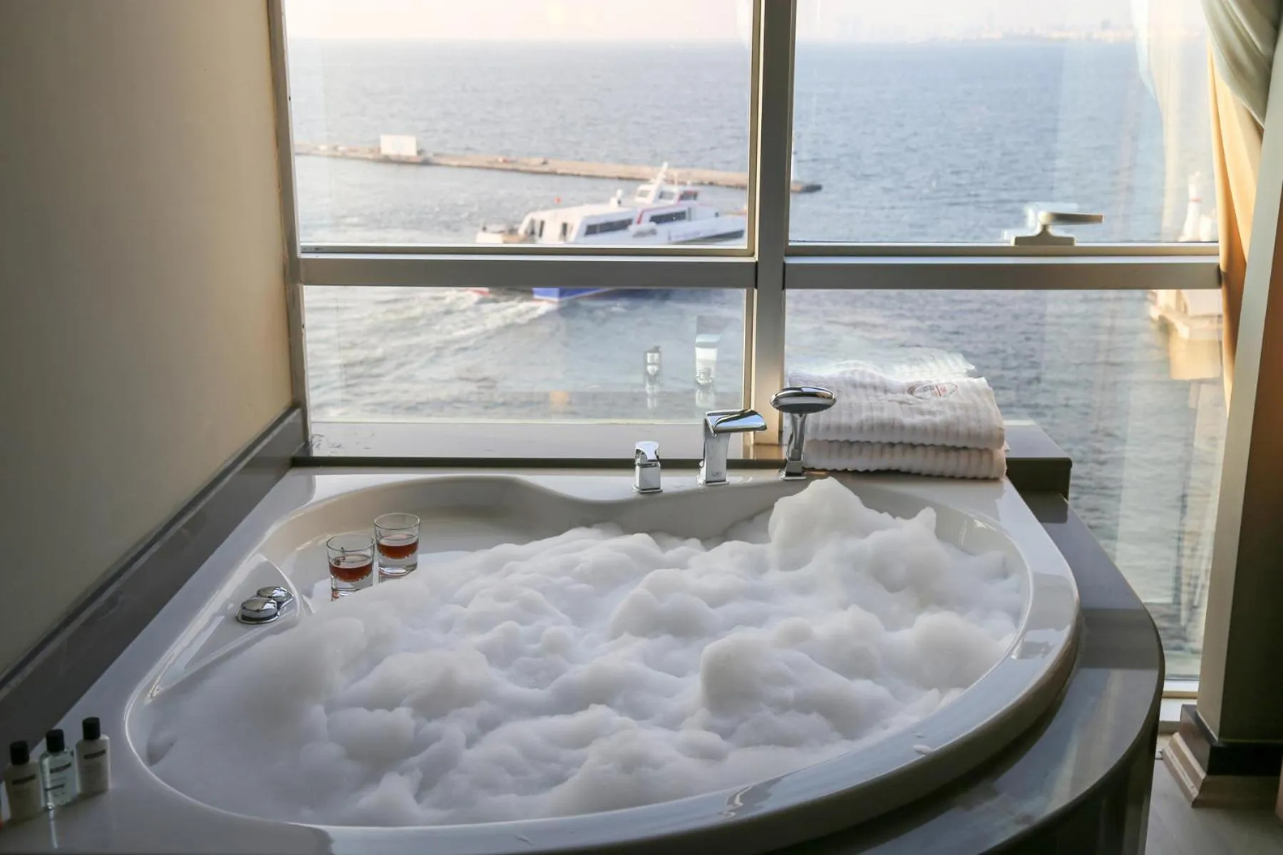 Sea view in Pasaport Pier Hotel