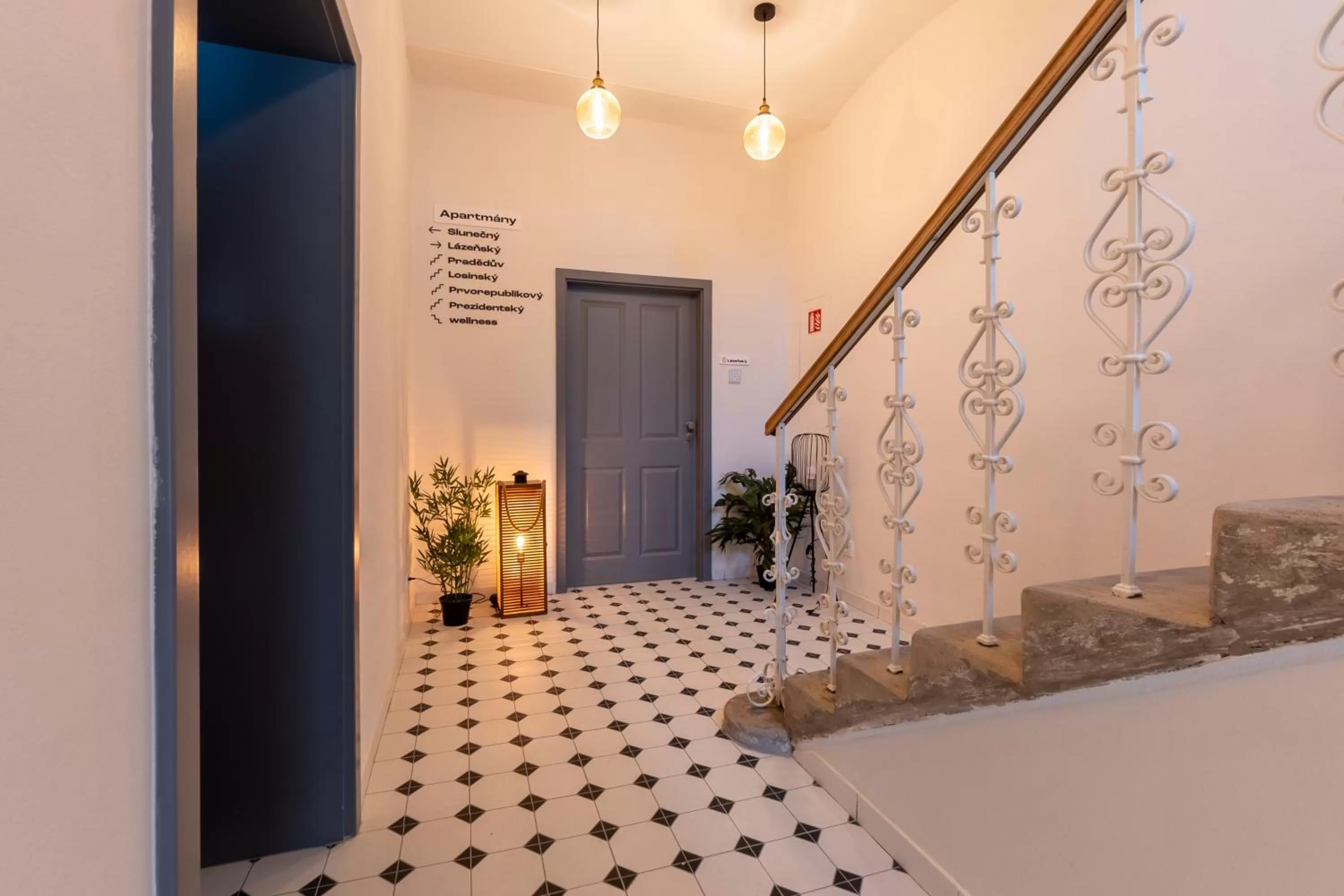 Facade/entrance in Wellness Apartmány Vila Republika